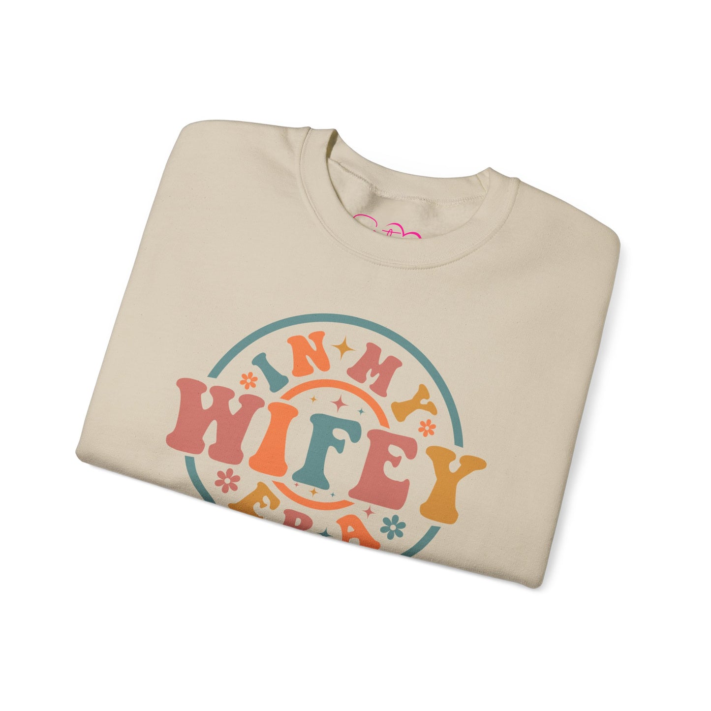 In My Wifey Era Sweatshirt | Wifey Crewneck Pullover | Sister Wife & Polyamory Lifestyle Apparel | ENM Cozy Unisex Sweatshirt