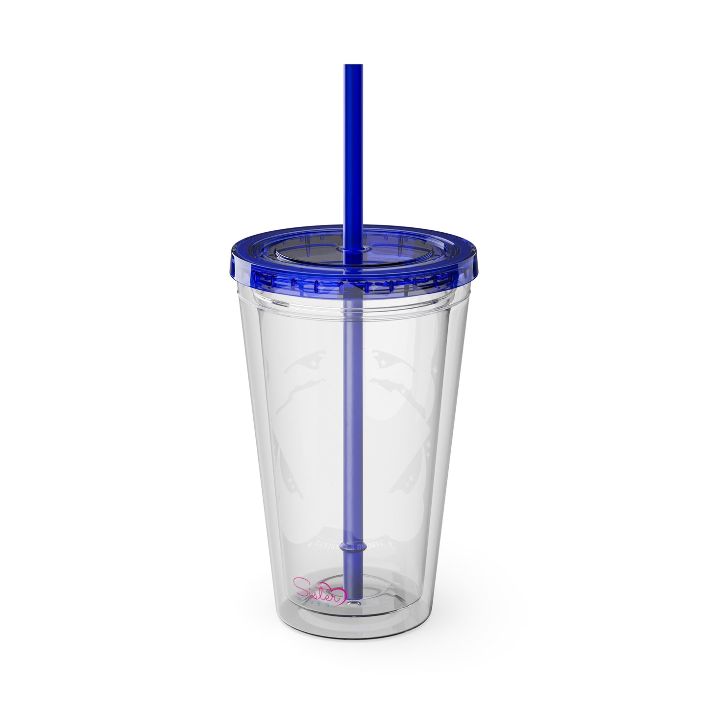 Feeling Lucky? Swinger Lifestyle 16oz Sunsplash Tumbler | Polyamory Pride Cup | ENM Drinkware | Ethical Non-Monogamy Gift | Open Relationship Aesthetic | Lifestyle Party Travel Cup