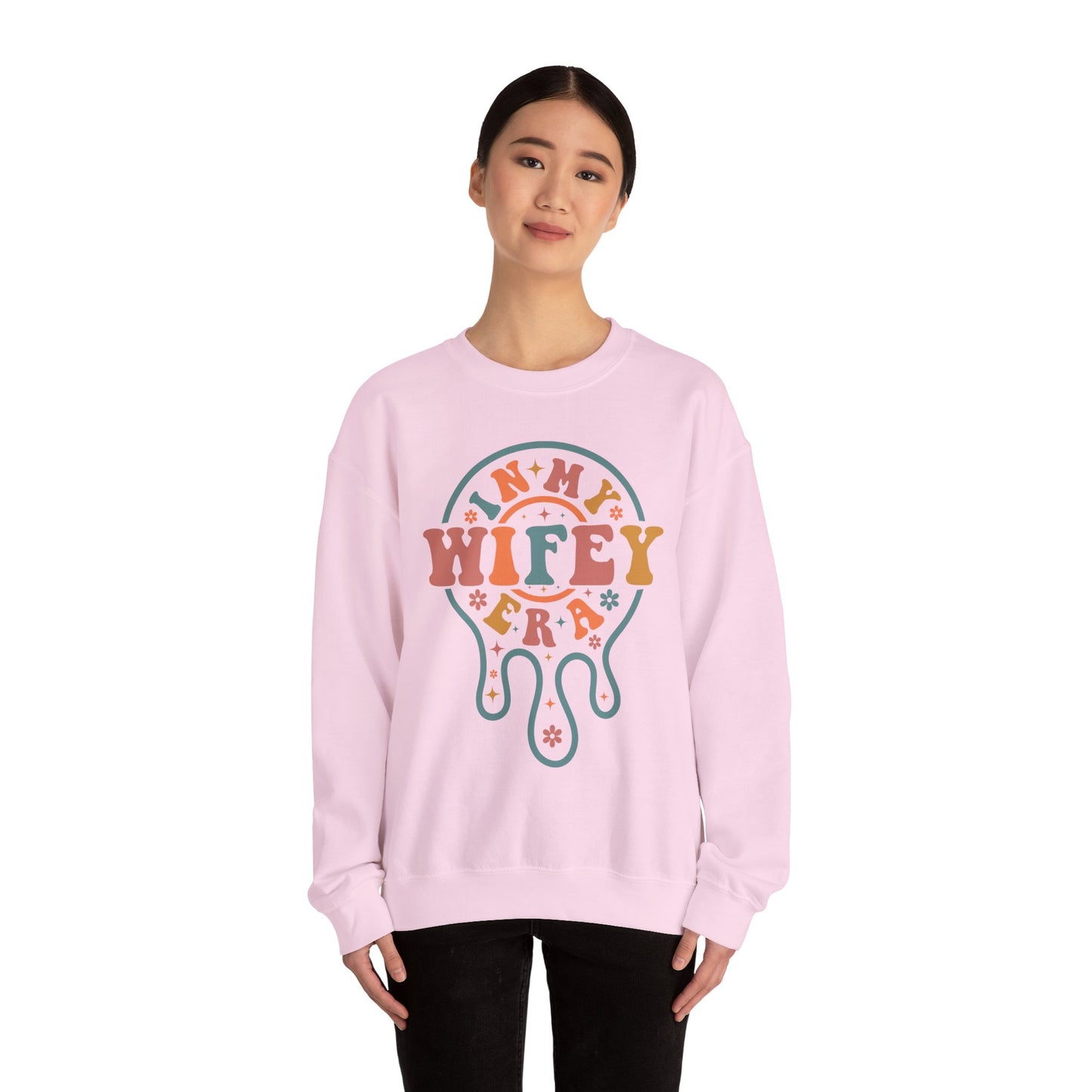 In My Wifey Era Sweatshirt | Wifey Crewneck Pullover | Sister Wife & Polyamory Lifestyle Apparel | ENM Cozy Unisex Sweatshirt