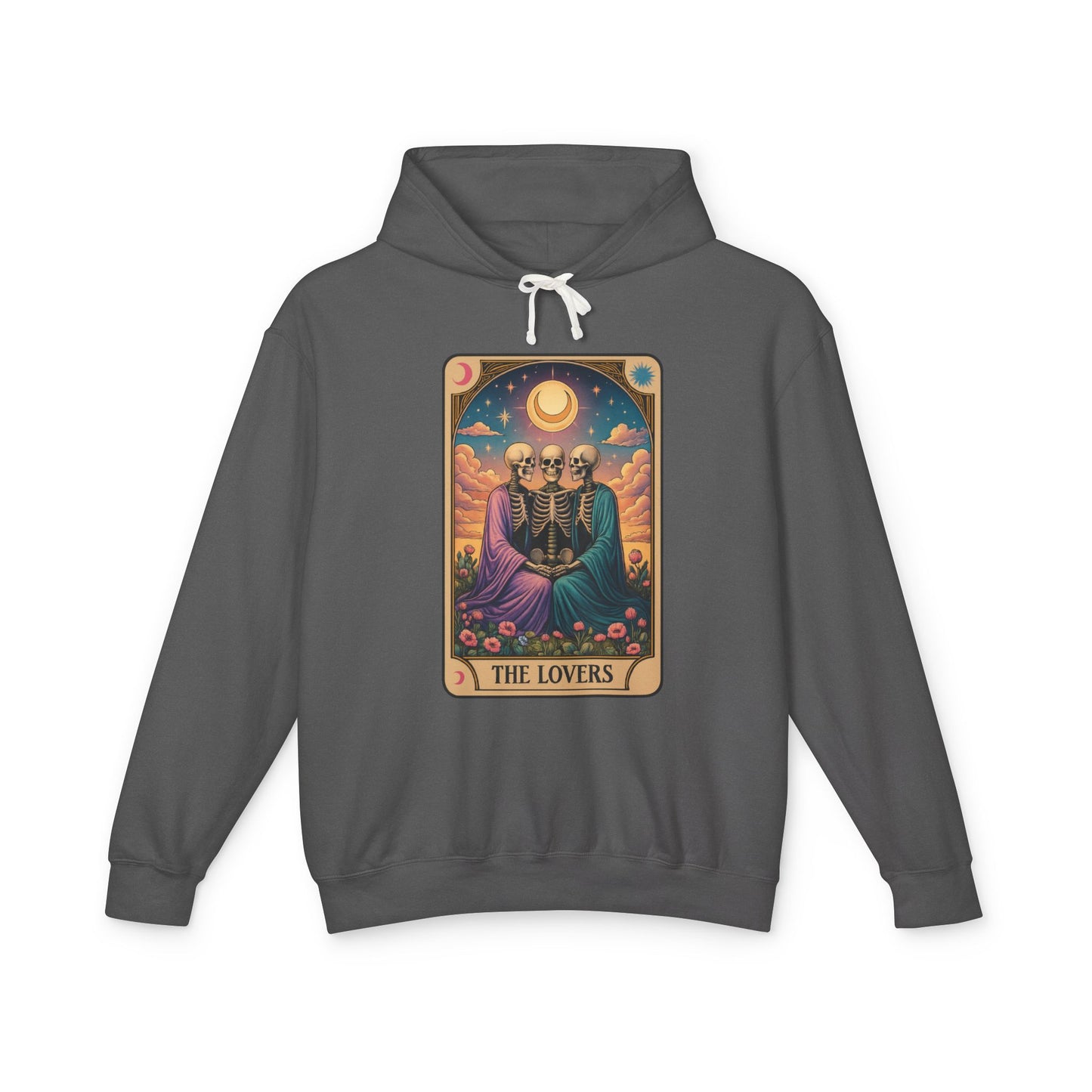 Sister Wives Lovers Tarot Design Hoodie - Perfect for Halloween, Gift for Friends, Cozy Wear, Astrology Lovers, Unique Statement Piece