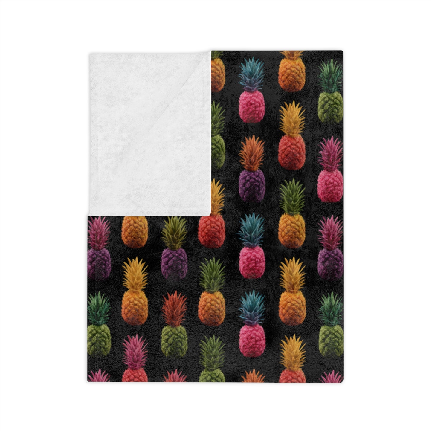 Sisterwives Black Pineapple Velveteen Blanket, Cozy Throw for Beach Lovers, Bright Home Decor, Perfect Gift for Summer Celebrations, Pineapple [...]