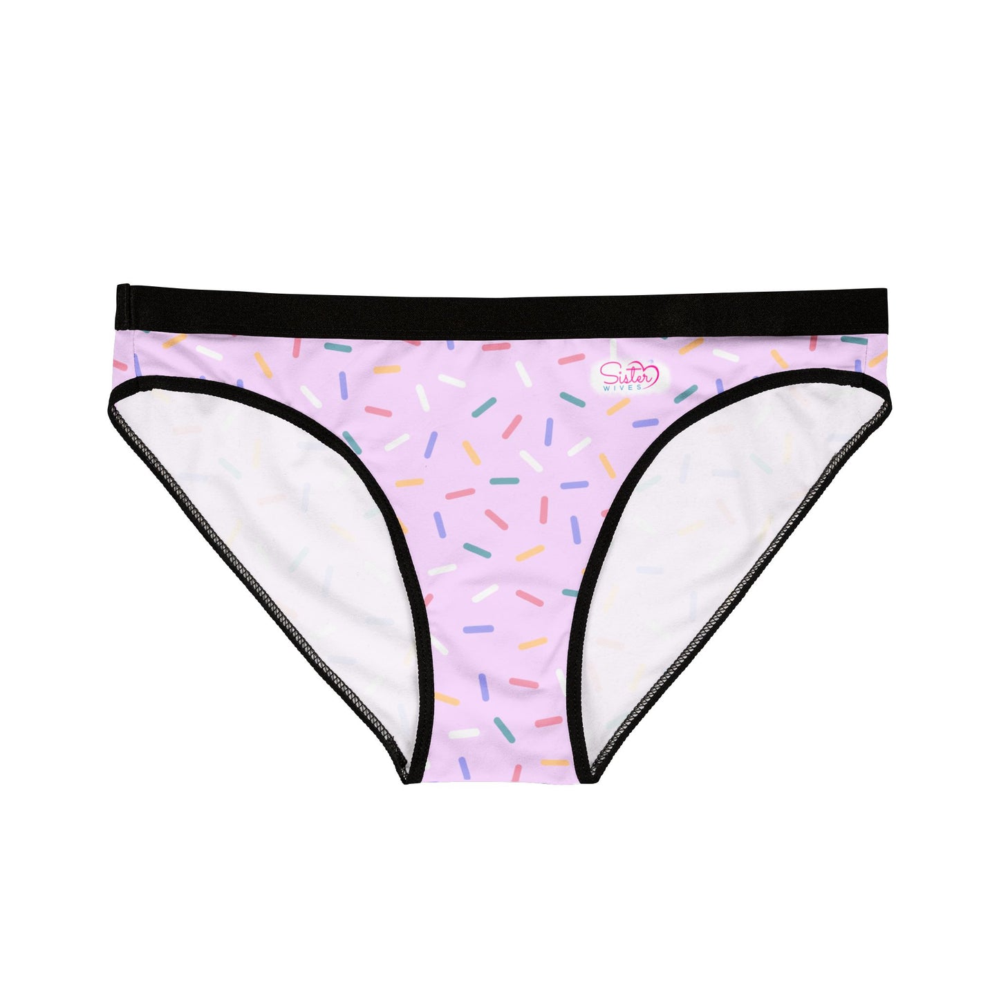 Neutral Sprinkle Bikini Panties | Polyamory-Friendly Lingerie | ENM Underwear | Aesthetic Women’s Briefs | Body-Positive Intimates