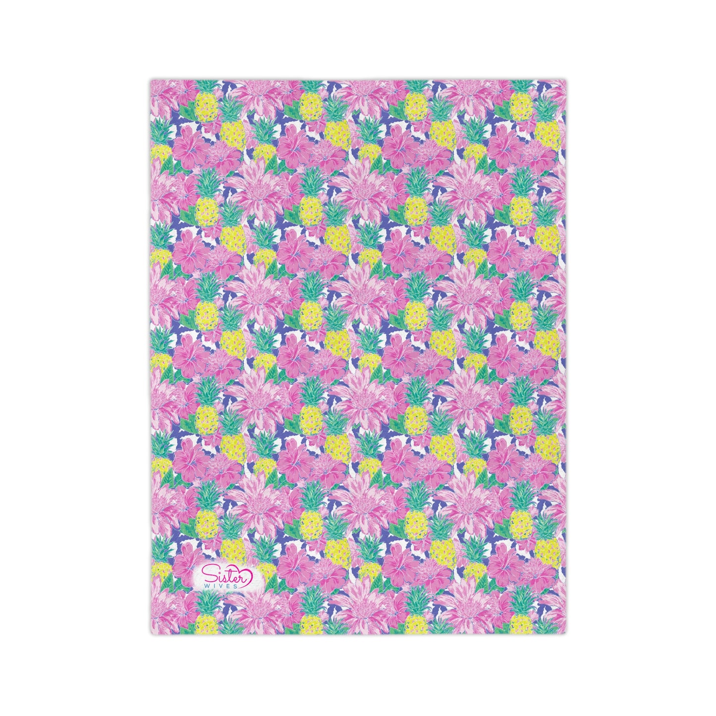 Sisterwives Preppy Vibrant Pineapple Velveteen Blanket, Cozy Throw for Beach Lovers, Bright Home Decor, Perfect Gift for Summer Celebrations, Pineapple [...]