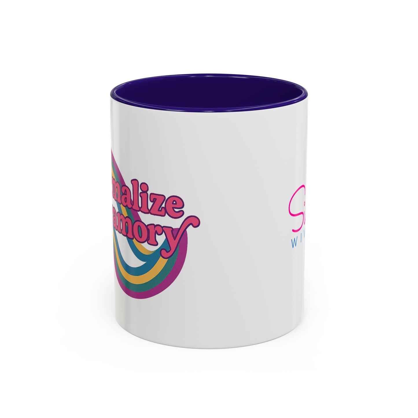 Pink Retro Normalize Polyamory Polyamorous Sister Wives Mug, Unique Personalized Gifts for Family and Friends, Fun Coffee Tea Cup, Home Décor, Celebration [...]