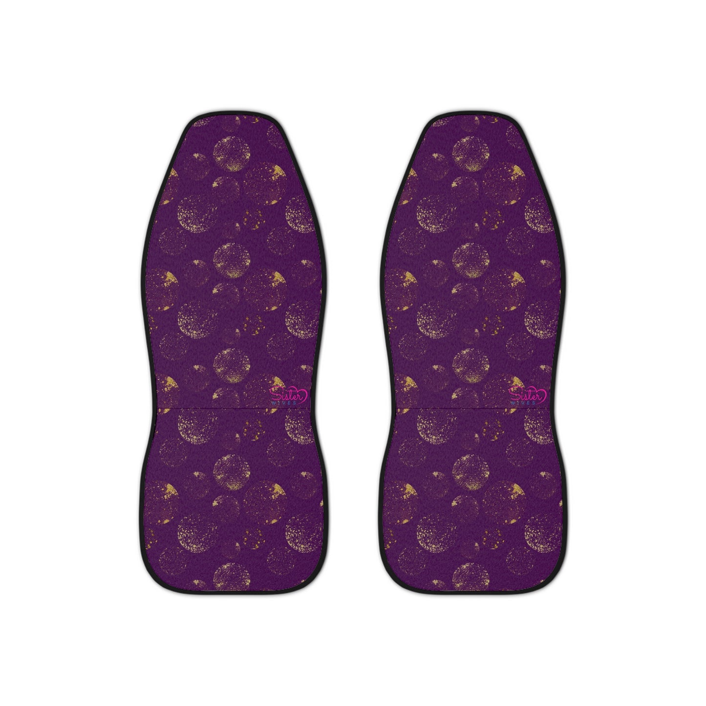 Celestial Polyamory Car Seat Covers – Astrology & Cosmic Interior Decor | ENM, Non-Monogamy & Pride-Friendly Auto Accessories