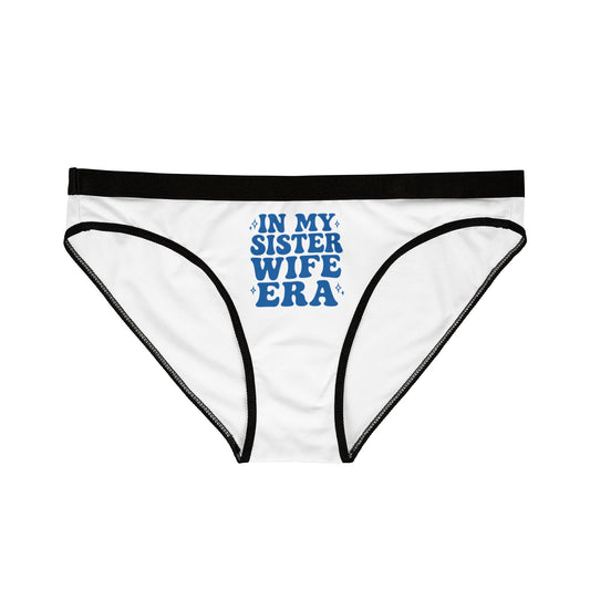 Blue In My SisterWife Era Sisterwives Comfortable Panties, Gift for Her, Everyday Essentials, Colorful Intimates