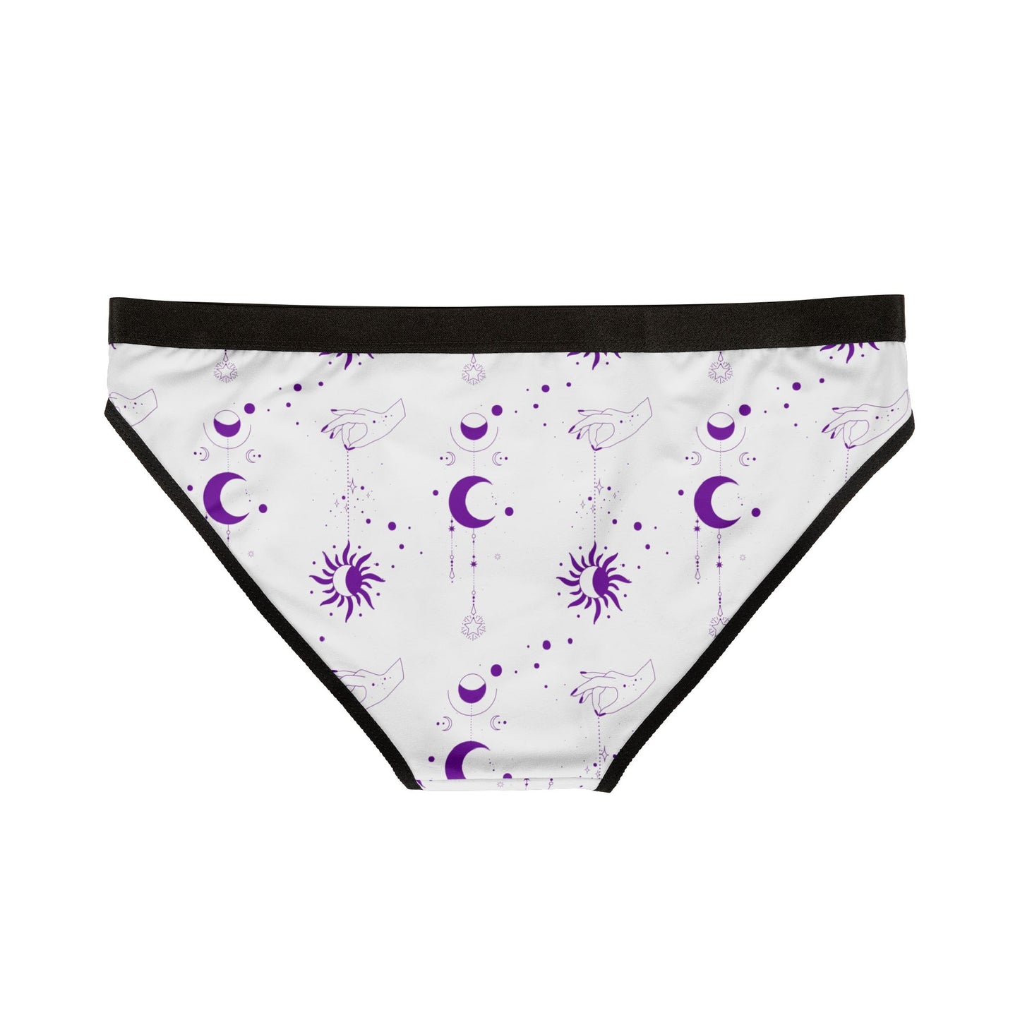 Celestial Polyamory Women’s Panties – Astrology & Cosmic Bikini Underwear | ENM, Non-Monogamy & Pride-Friendly Intimates