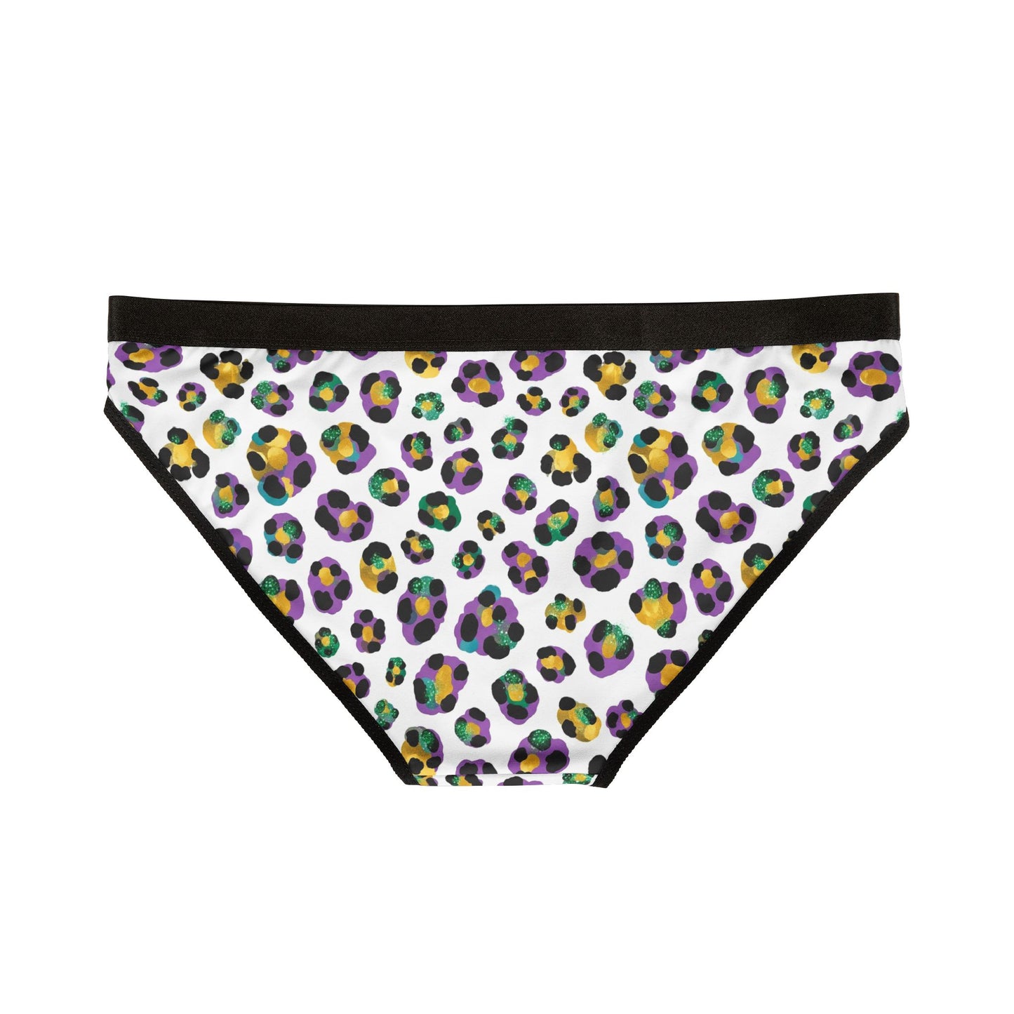 Mardi Gras Print Ladies Panties | Matching Couple & Throuple Polyamory Underwear