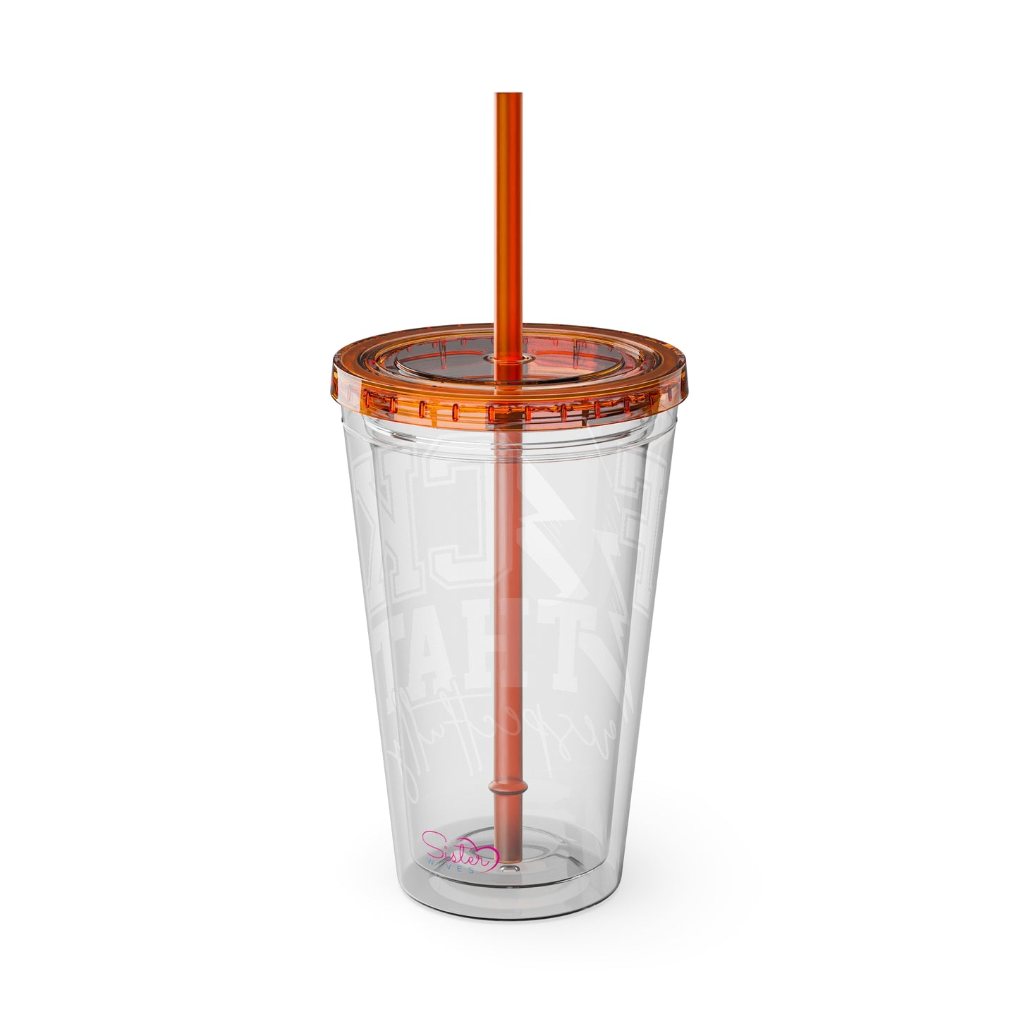 Fuck That, Respectfully” 16oz Sunsplash Tumbler | Funny Sarcastic Humor Cup | Sassy Attitude Drinkware | Bold Statement Travel Tumbler | Snarky Gift
