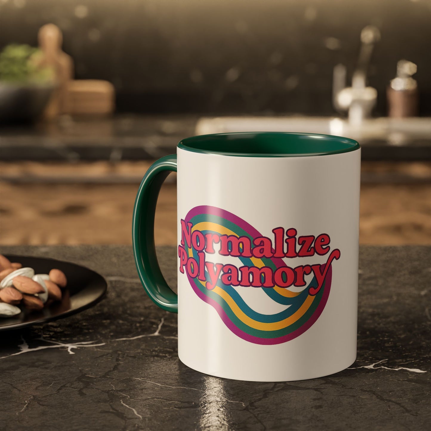 Pink Retro Normalize Polyamory Polyamorous Sister Wives Mug, Unique Personalized Gifts for Family and Friends, Fun Coffee Tea Cup, Home Décor, Celebration [...]