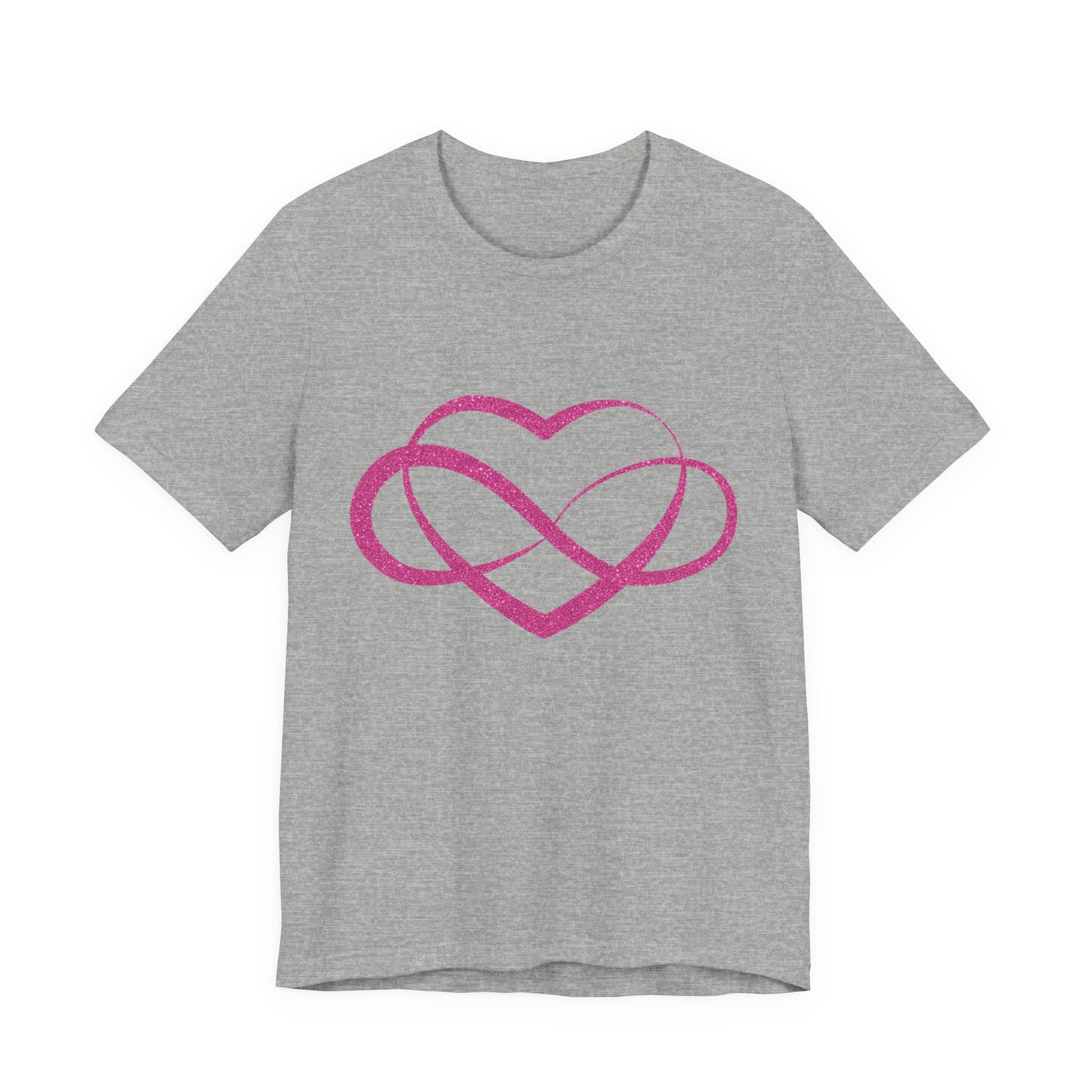 Polyamory Heart T-Shirt – Ethical Non-Monogamy Unisex Tee | Pink Poly Pride & Inclusive Love Shirt