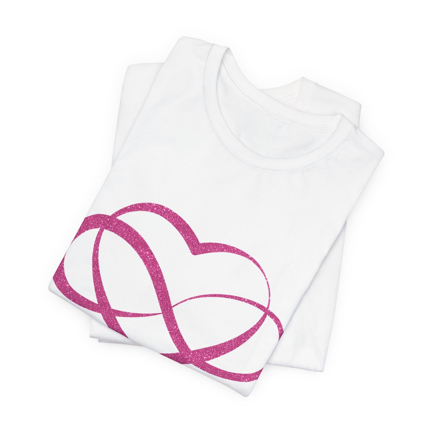 Polyamory Heart T-Shirt – Ethical Non-Monogamy Unisex Tee | Pink Poly Pride & Inclusive Love Shirt