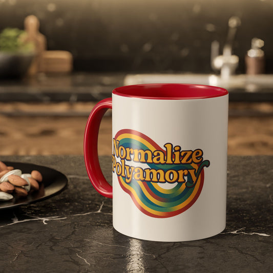 Retro Normalize Polyamory Polyamorous Sister Wives Mug, Unique Personalized Gifts for Family and Friends, Fun Coffee Tea Cup, Home Décor, Celebration [...]