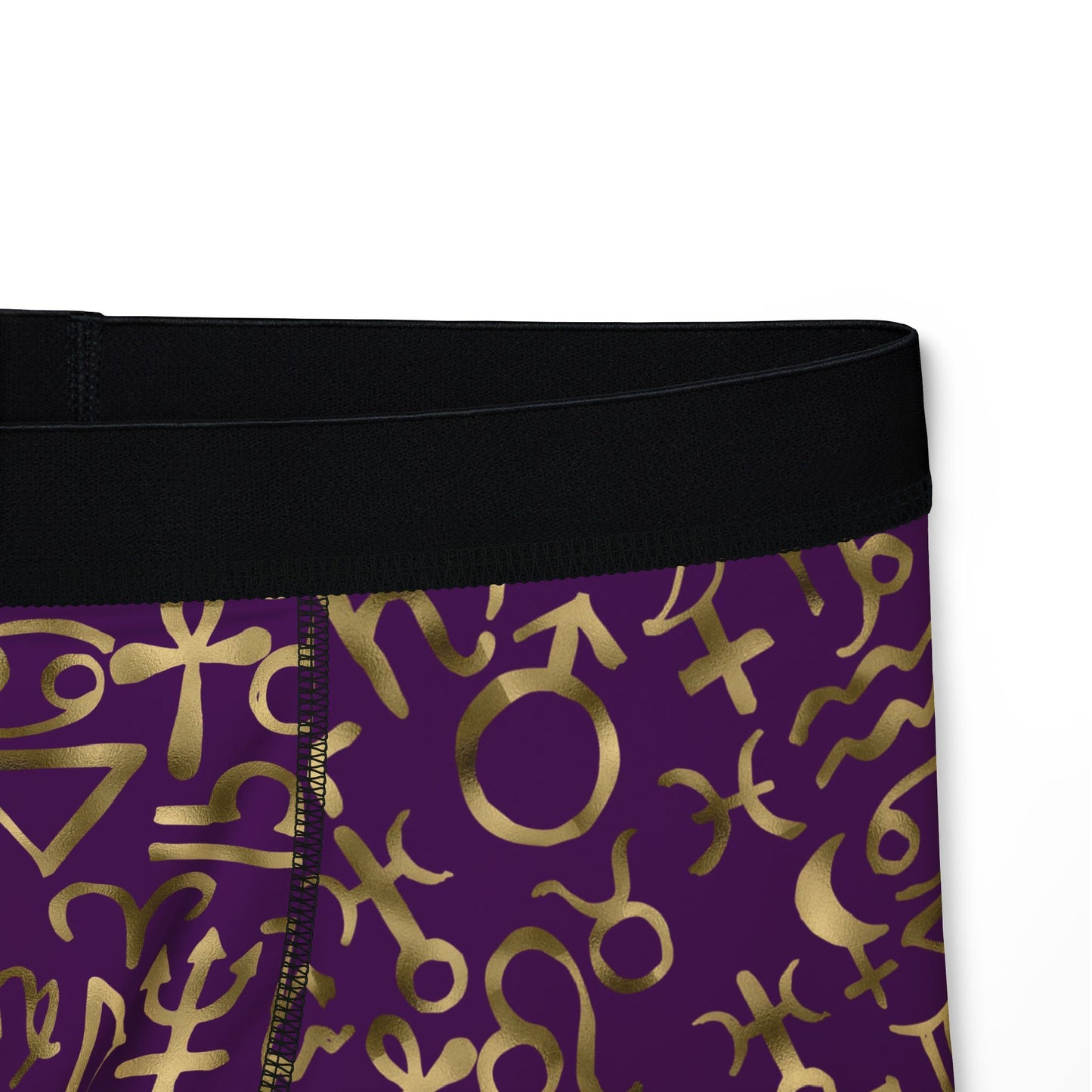 Celestial Polyamory Men’s Boxer Briefs – Astrology & Cosmic Underwear | ENM, Non-Monogamy & Pride-Friendly Intimates