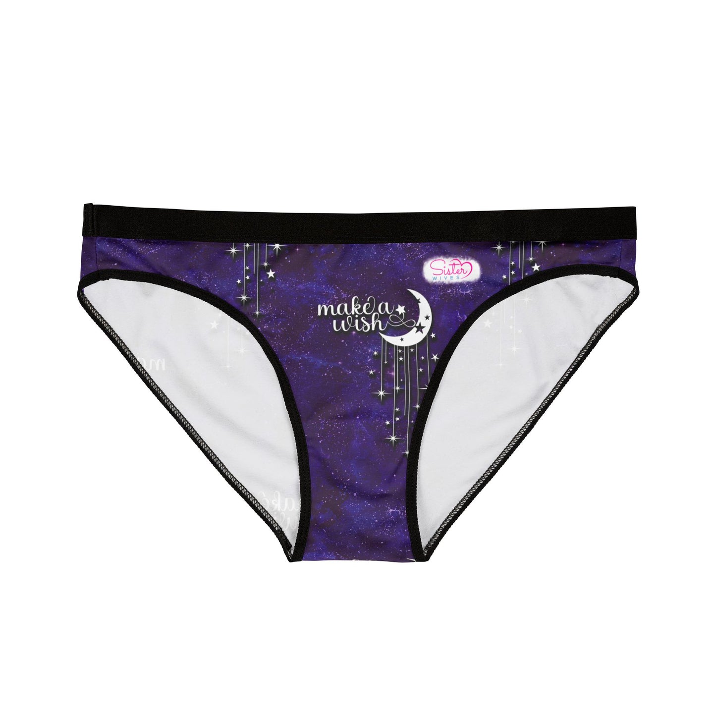 Celestial Polyamory Women’s Panties – Astrology & Cosmic Bikini Underwear | ENM, Non-Monogamy & Pride-Friendly Intimates