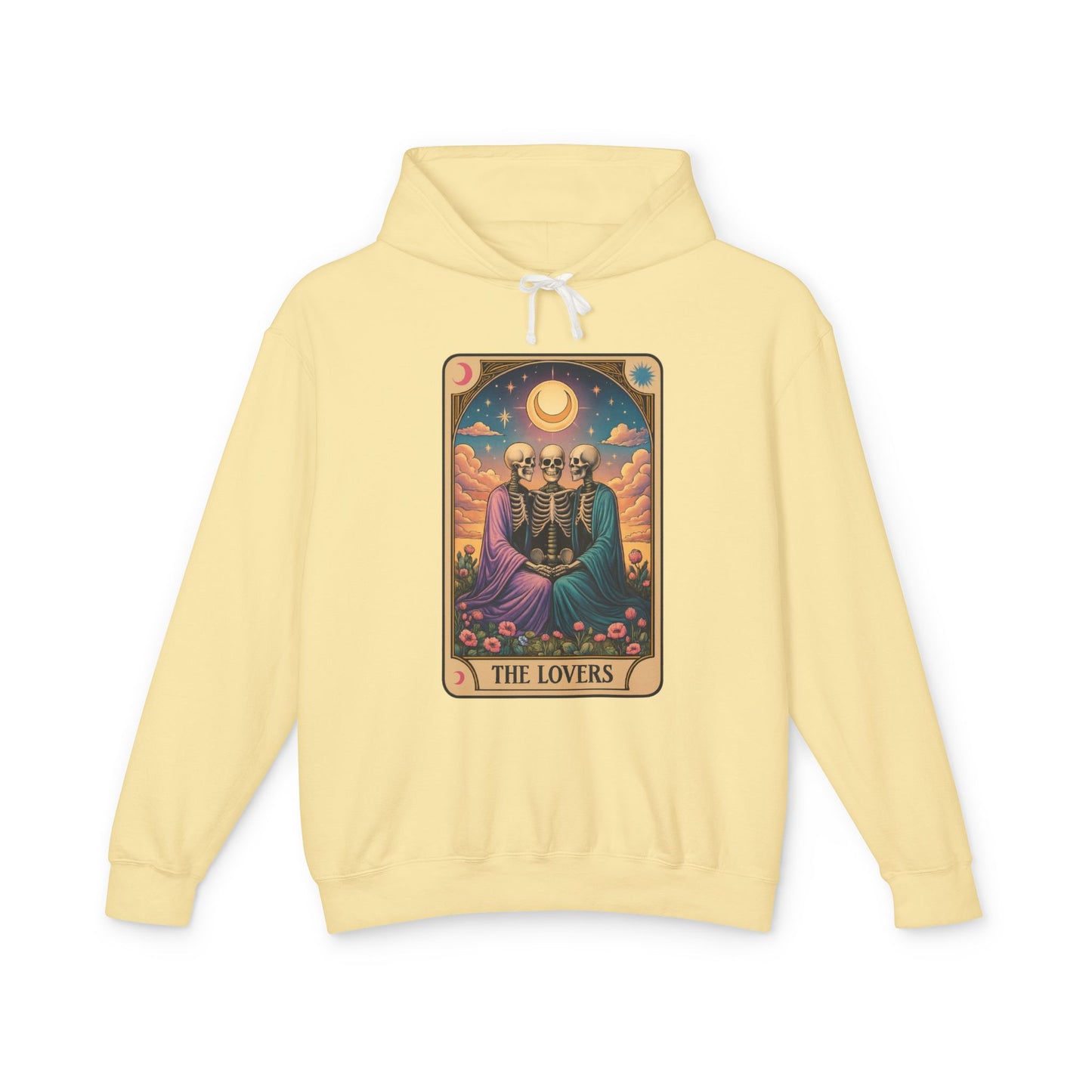 Sister Wives Lovers Tarot Design Hoodie - Perfect for Halloween, Gift for Friends, Cozy Wear, Astrology Lovers, Unique Statement Piece