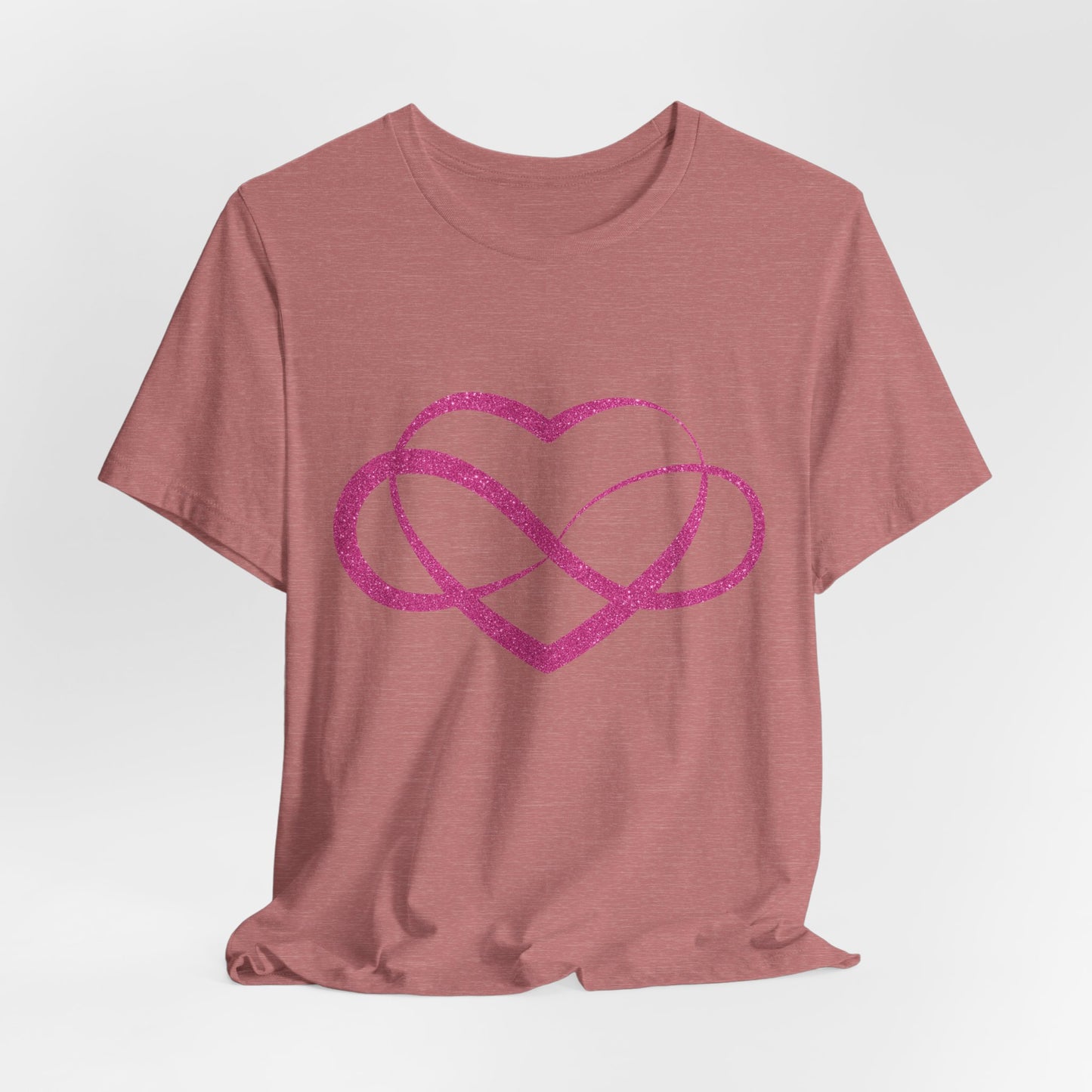 Polyamory Heart T-Shirt – Ethical Non-Monogamy Unisex Tee | Pink Poly Pride & Inclusive Love Shirt