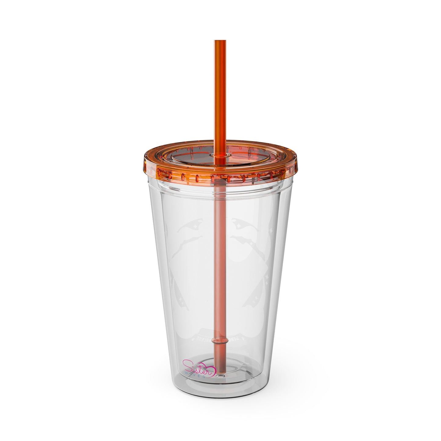 Feeling Lucky? Swinger Lifestyle 16oz Sunsplash Tumbler | Polyamory Pride Cup | ENM Drinkware | Ethical Non-Monogamy Gift | Open Relationship Aesthetic | Lifestyle Party Travel Cup