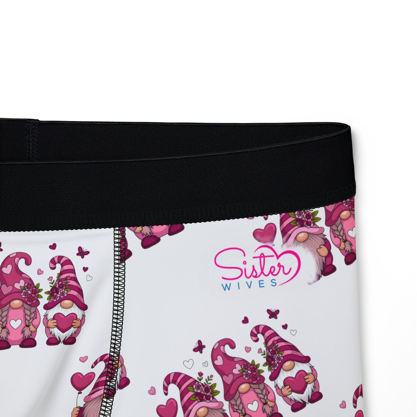 Throuple Gnome Men’s Boxer Briefs – Polyamory & ENM Pride Underwear