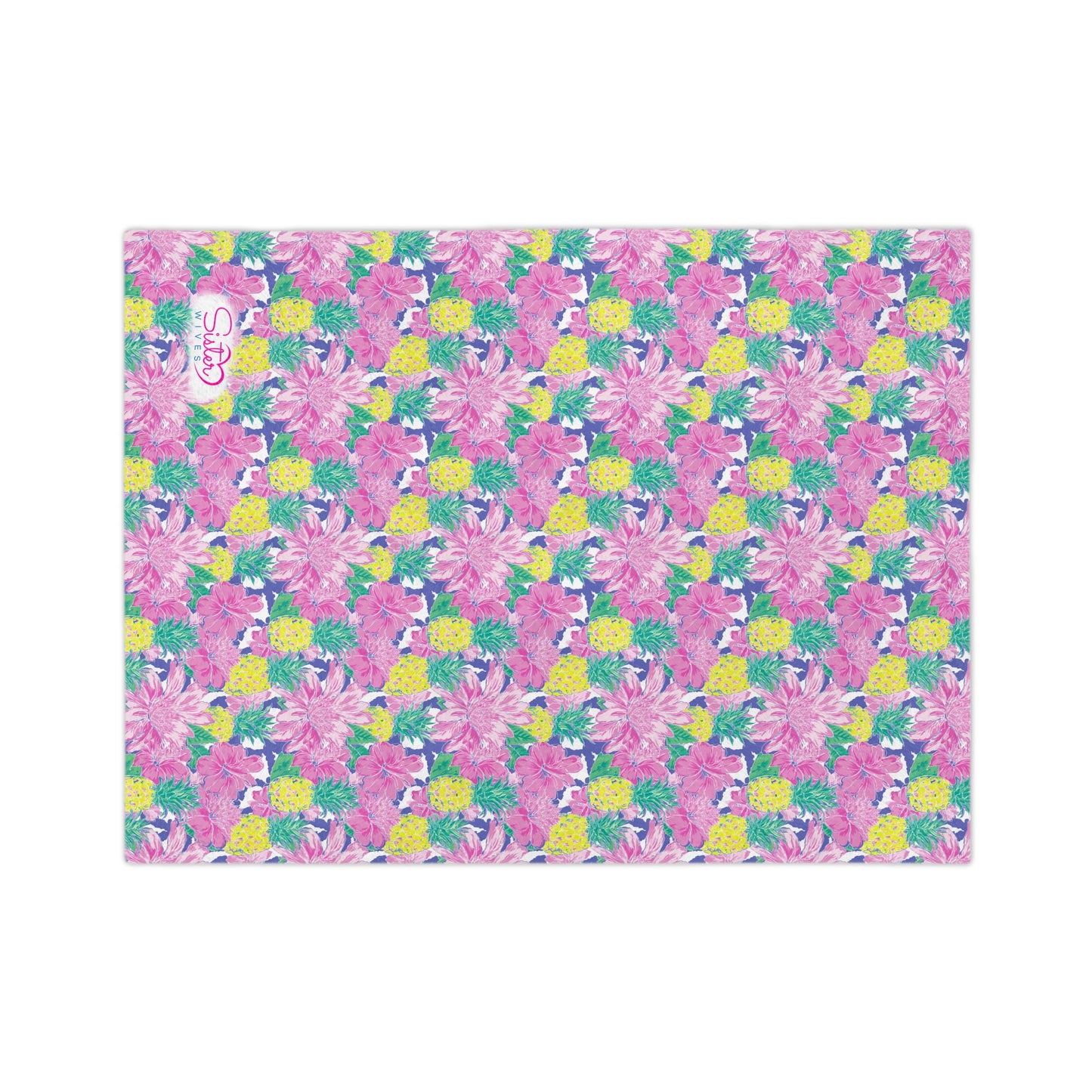 Sisterwives Preppy Vibrant Pineapple Velveteen Blanket, Cozy Throw for Beach Lovers, Bright Home Decor, Perfect Gift for Summer Celebrations, Pineapple [...]