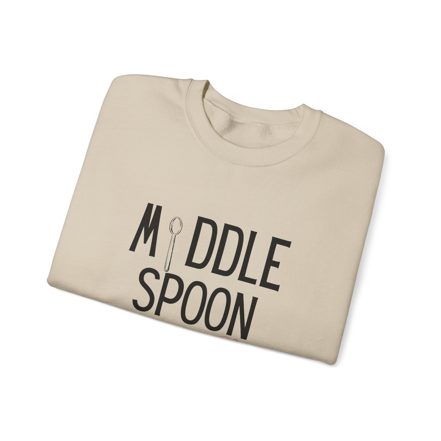 Middle Spoon Short, Throuple Sweatshirt Gift, Gift for Throuple T Shirt, Polyamory Shirt, Three-way Relationship Hoodie