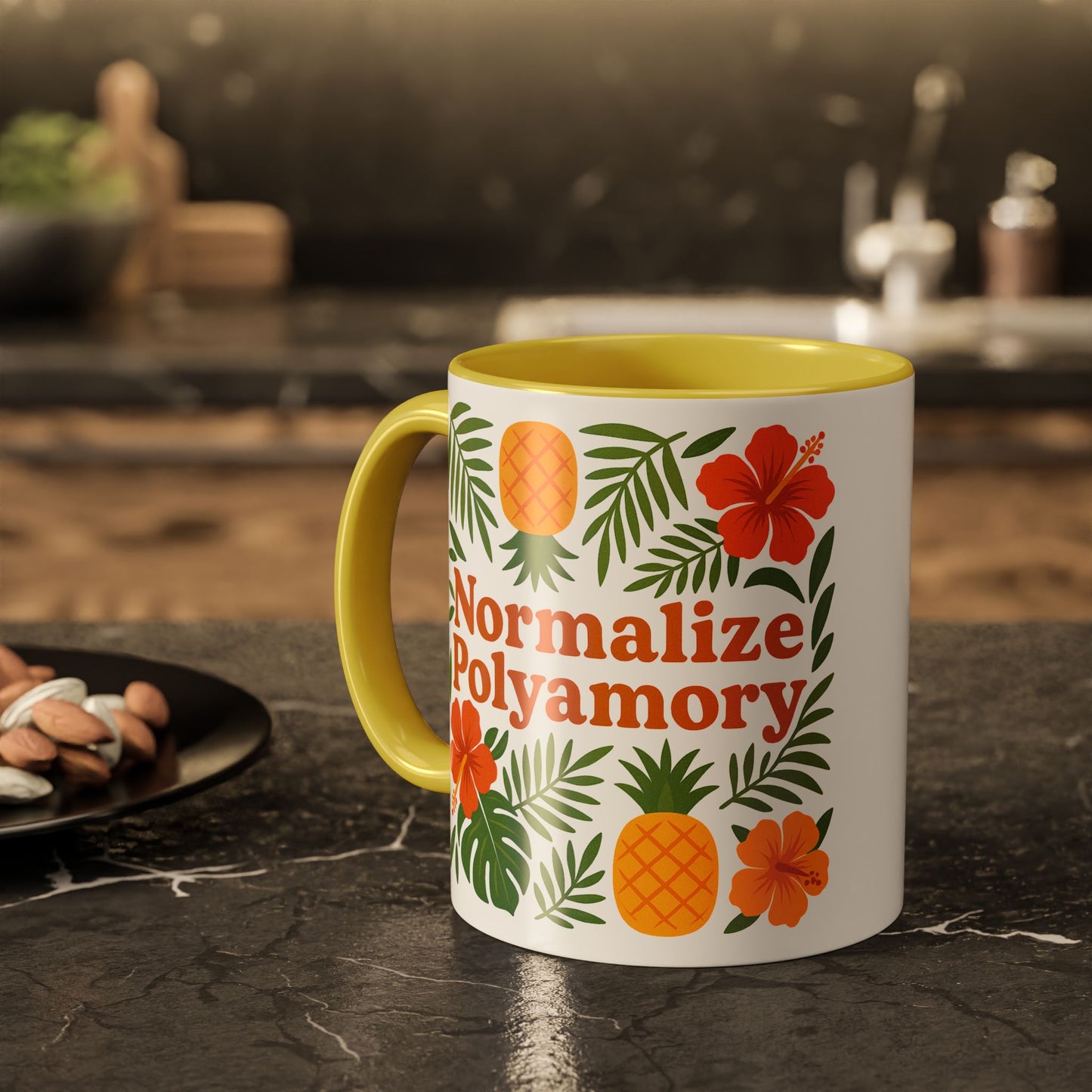Pineapple Normalize Polyamory Polyamorous Sister Wives Mug, Unique Personalized Gifts for Family and Friends, Fun Coffee Tea Cup, Home Décor, Celebration [...]