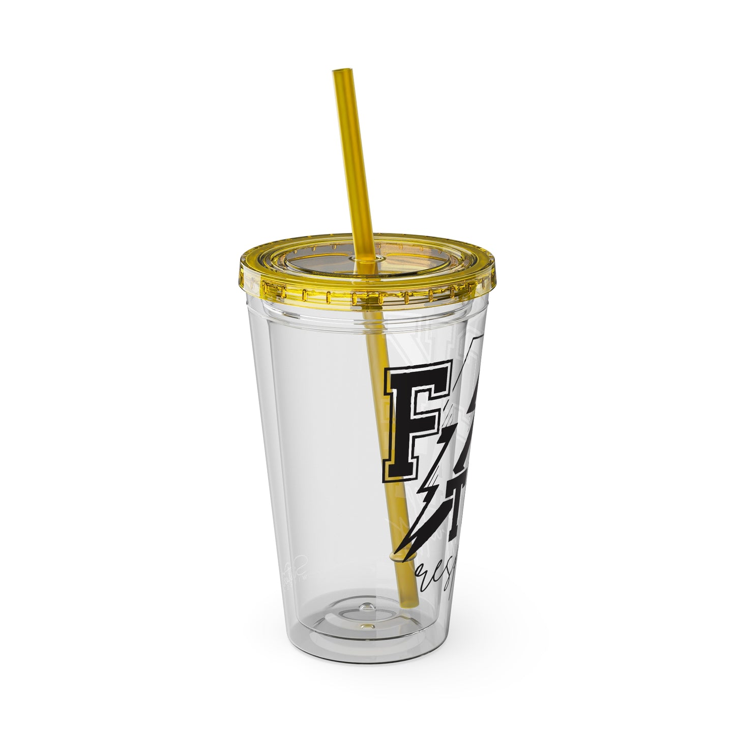 Fuck That, Respectfully” 16oz Sunsplash Tumbler | Funny Sarcastic Humor Cup | Sassy Attitude Drinkware | Bold Statement Travel Tumbler | Snarky Gift