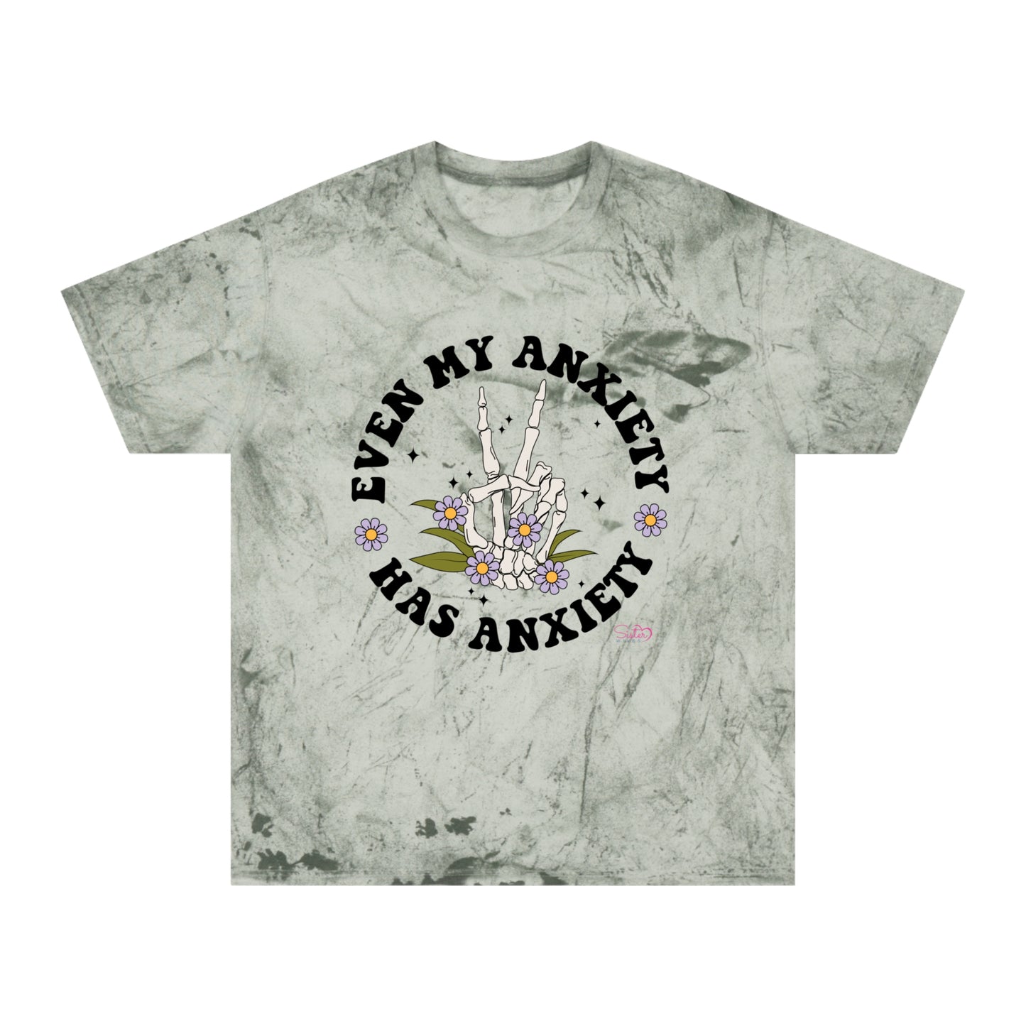 Even My Anxiety Has Anxiety T-Shirt – Funny Mental Health Shirt | Anxiety Humor Tee | Self Care Graphic Unisex Top