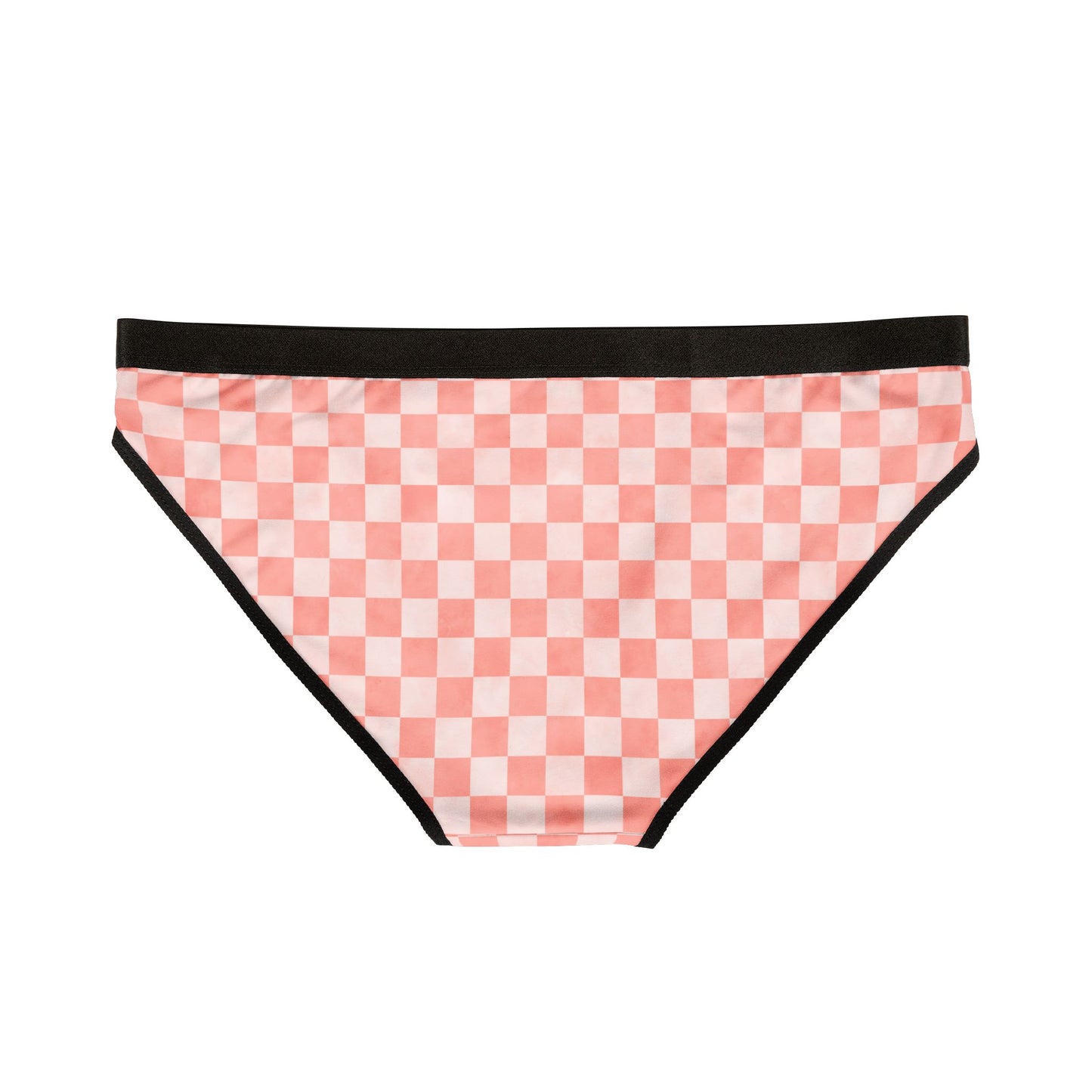 Pink Checker Women’s Panties | Aesthetic Bikini Cut Underwear | ENM & Polyamory Friendly Lingerie