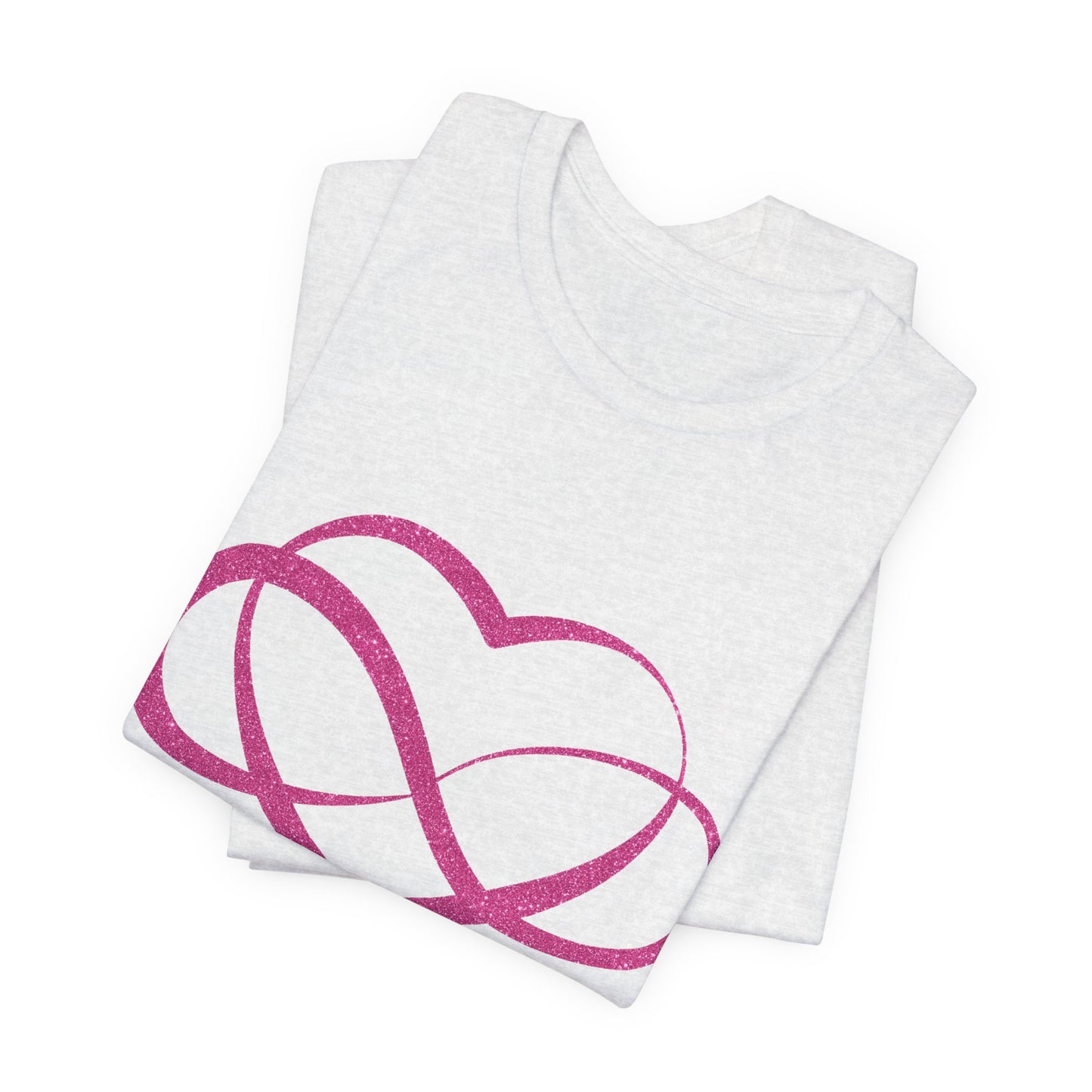 Polyamory Heart T-Shirt – Ethical Non-Monogamy Unisex Tee | Pink Poly Pride & Inclusive Love Shirt