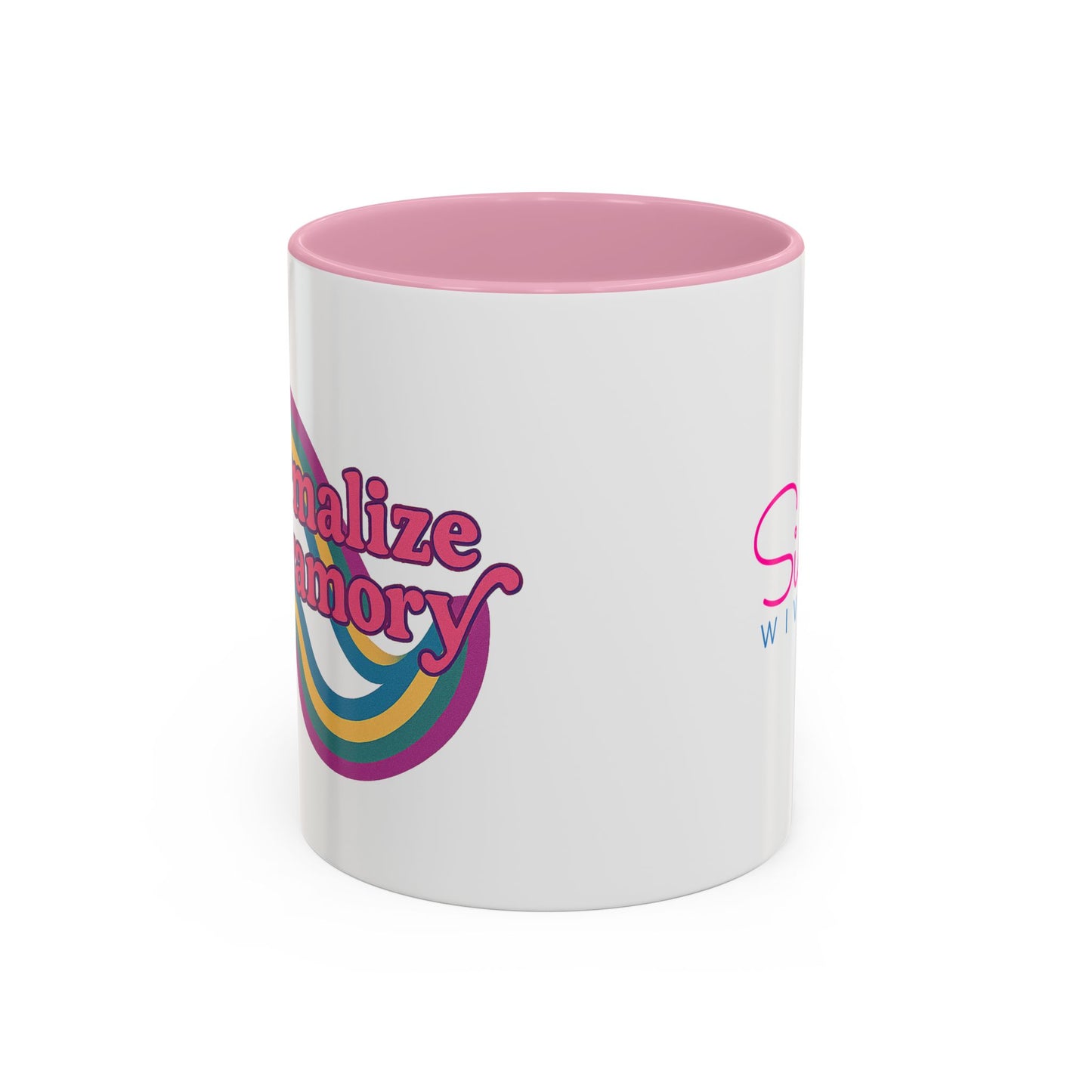 Pink Retro Normalize Polyamory Polyamorous Sister Wives Mug, Unique Personalized Gifts for Family and Friends, Fun Coffee Tea Cup, Home Décor, Celebration [...]