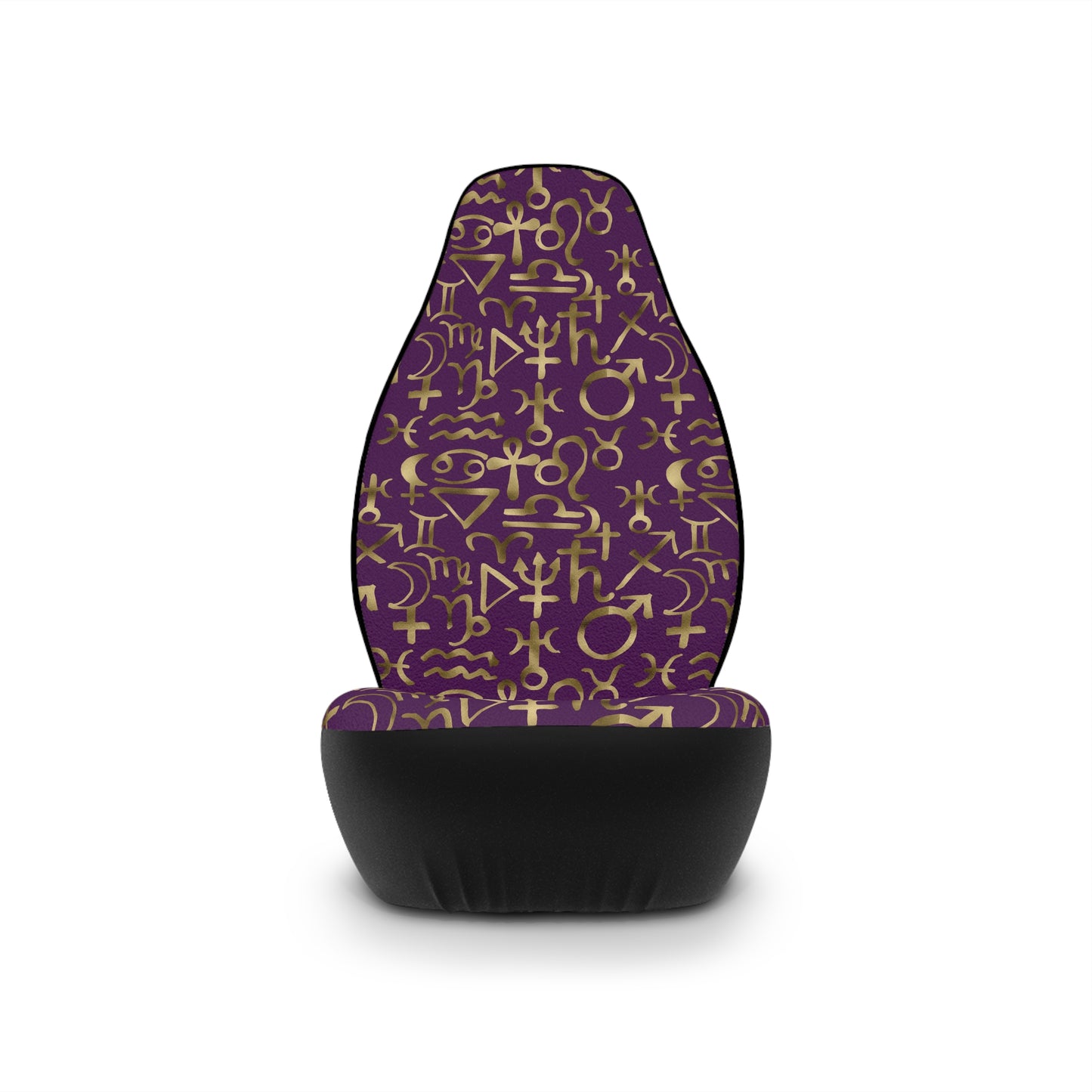 Celestial Polyamory Car Seat Covers – Astrology & Cosmic Interior Decor | ENM, Non-Monogamy & Pride-Friendly Auto Accessories