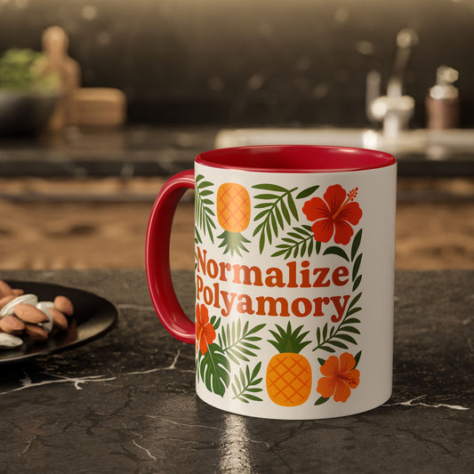 Pineapple Normalize Polyamory Polyamorous Sister Wives Mug, Unique Personalized Gifts for Family and Friends, Fun Coffee Tea Cup, Home Décor, Celebration [...]