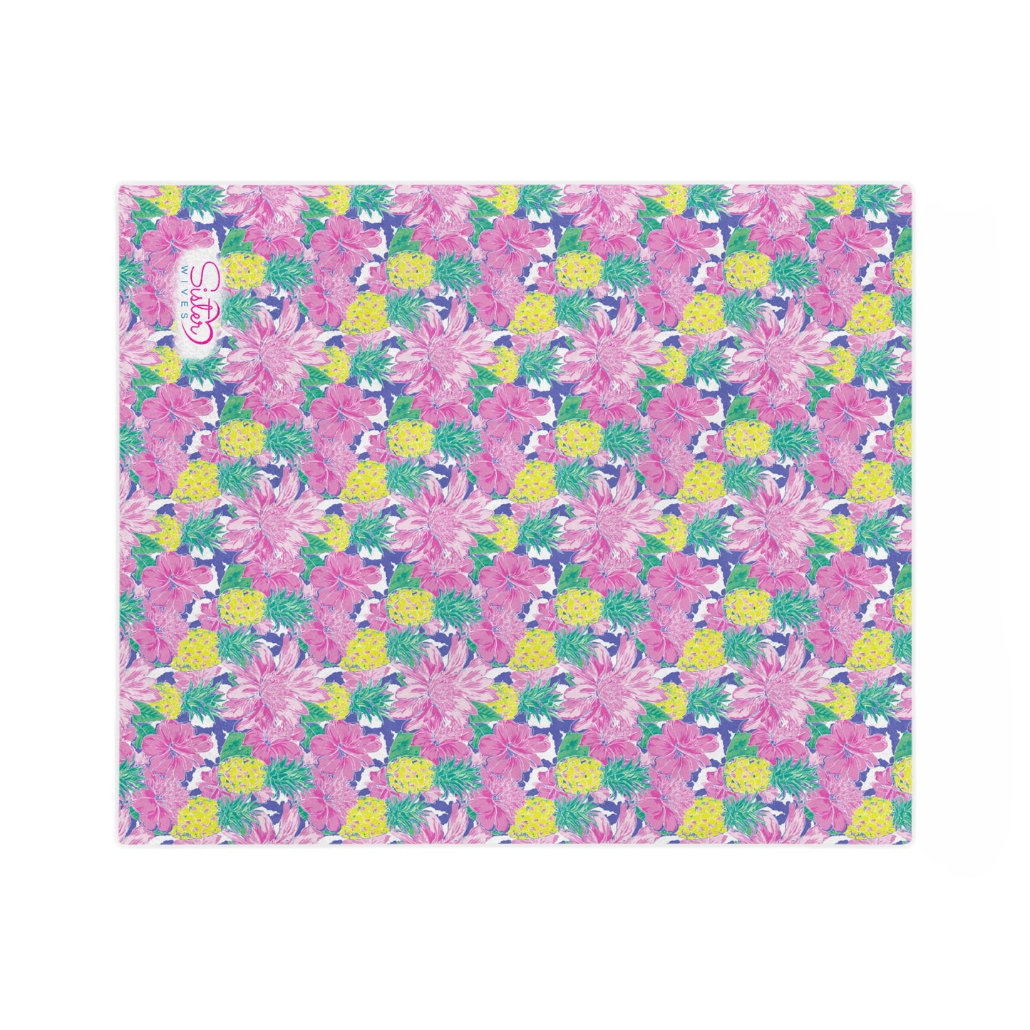 Sisterwives Preppy Vibrant Pineapple Velveteen Blanket, Cozy Throw for Beach Lovers, Bright Home Decor, Perfect Gift for Summer Celebrations, Pineapple [...]