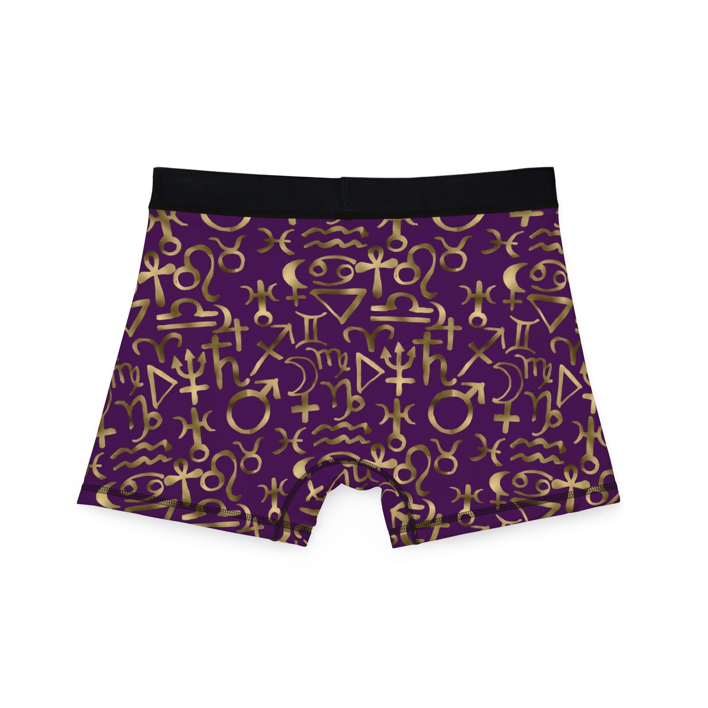 Celestial Polyamory Men’s Boxer Briefs – Astrology & Cosmic Underwear | ENM, Non-Monogamy & Pride-Friendly Intimates