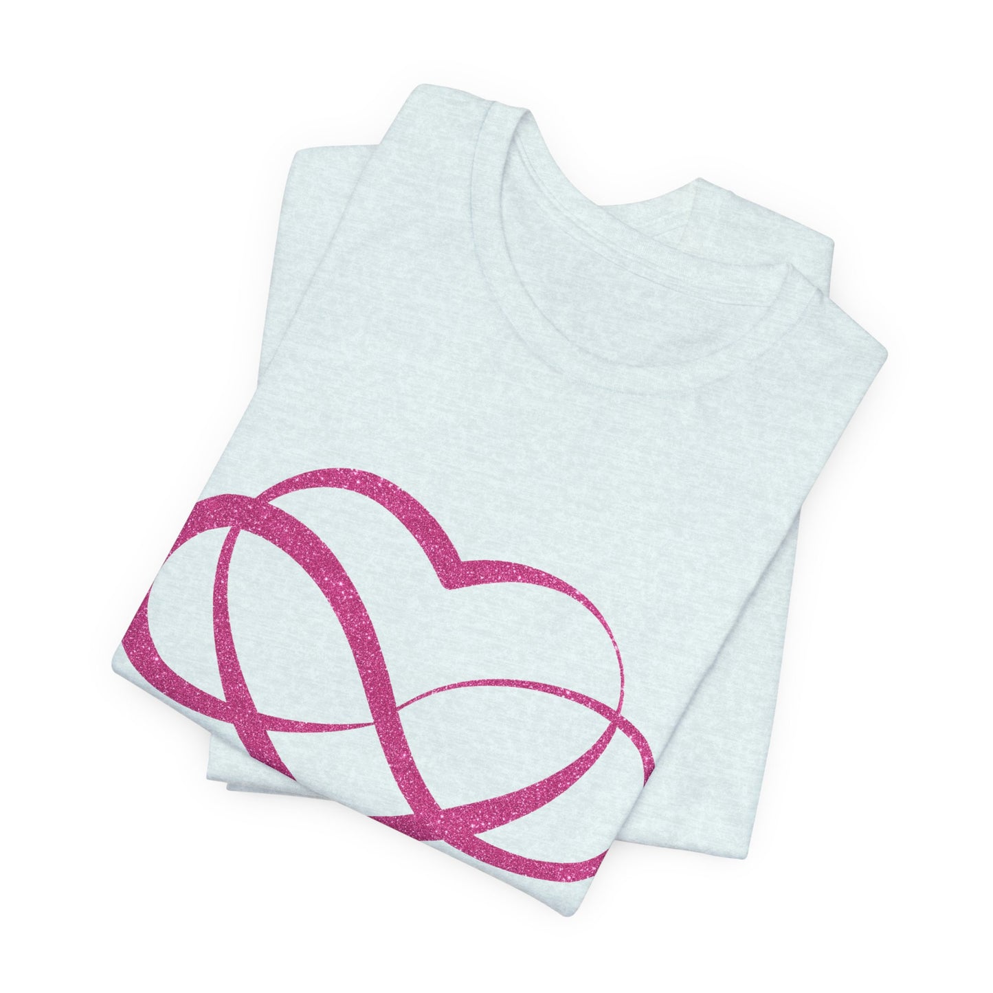 Polyamory Heart T-Shirt – Ethical Non-Monogamy Unisex Tee | Pink Poly Pride & Inclusive Love Shirt