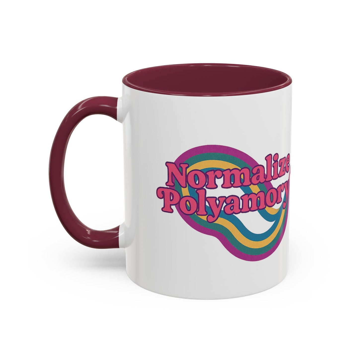 Pink Retro Normalize Polyamory Polyamorous Sister Wives Mug, Unique Personalized Gifts for Family and Friends, Fun Coffee Tea Cup, Home Décor, Celebration [...]