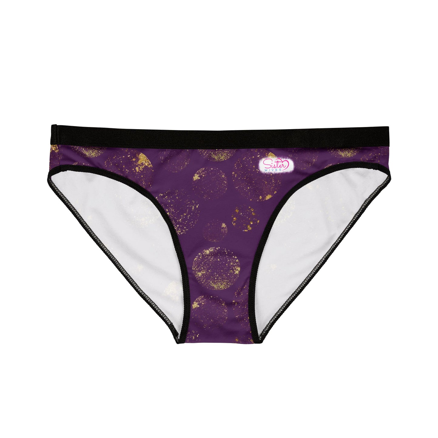 Celestial Polyamory Women’s Panties – Astrology & Cosmic Bikini Underwear | ENM, Non-Monogamy & Pride-Friendly Intimates