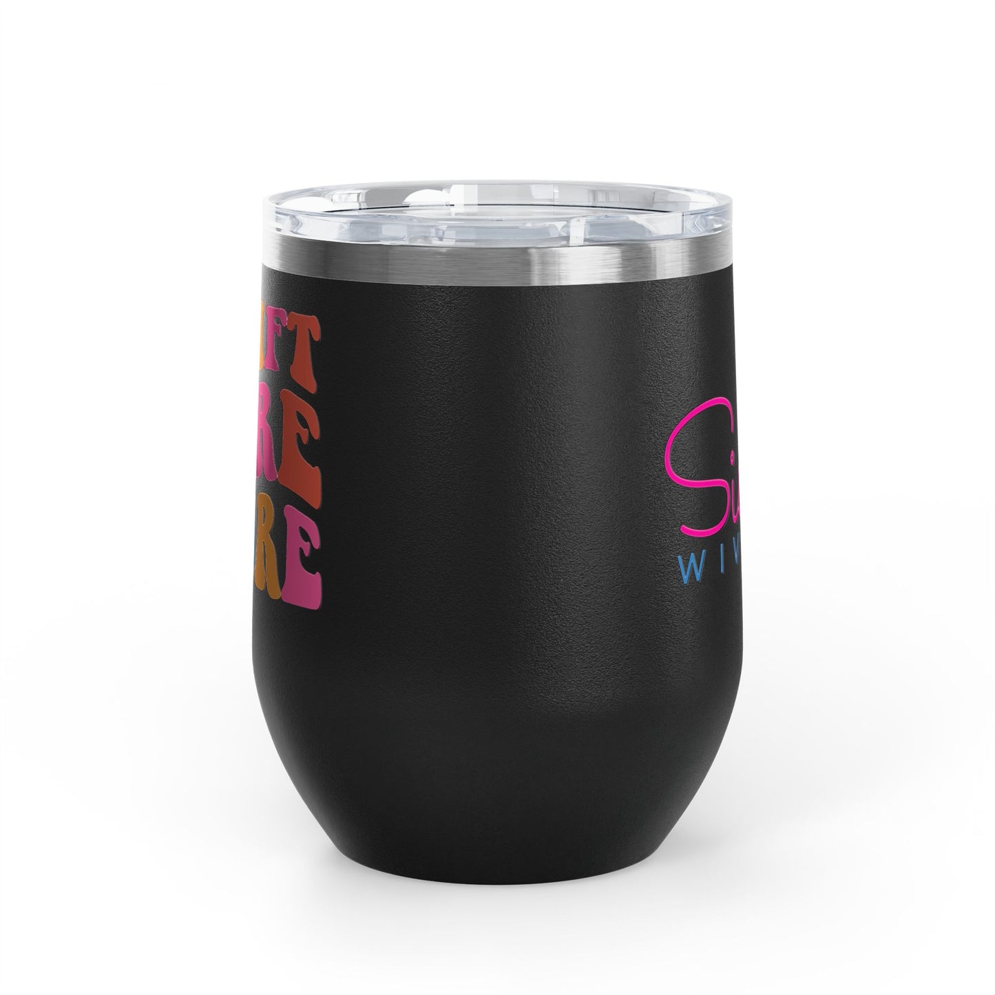 Thrift Store Whore Insulated Wine Tumbler Funny Thrifting Cup | Polyamory & ENM Friendly Drinkware