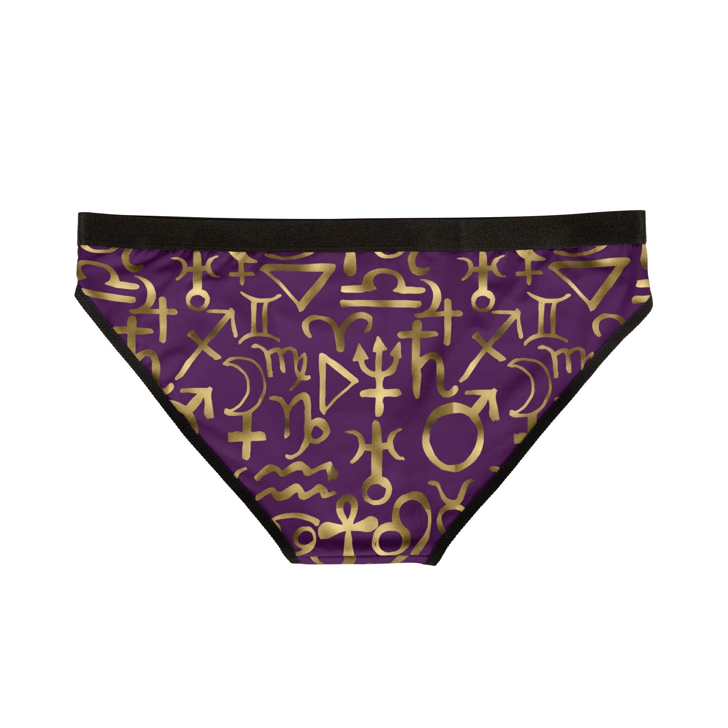 Celestial Polyamory Women’s Panties – Astrology & Cosmic Bikini Underwear | ENM, Non-Monogamy & Pride-Friendly Intimates