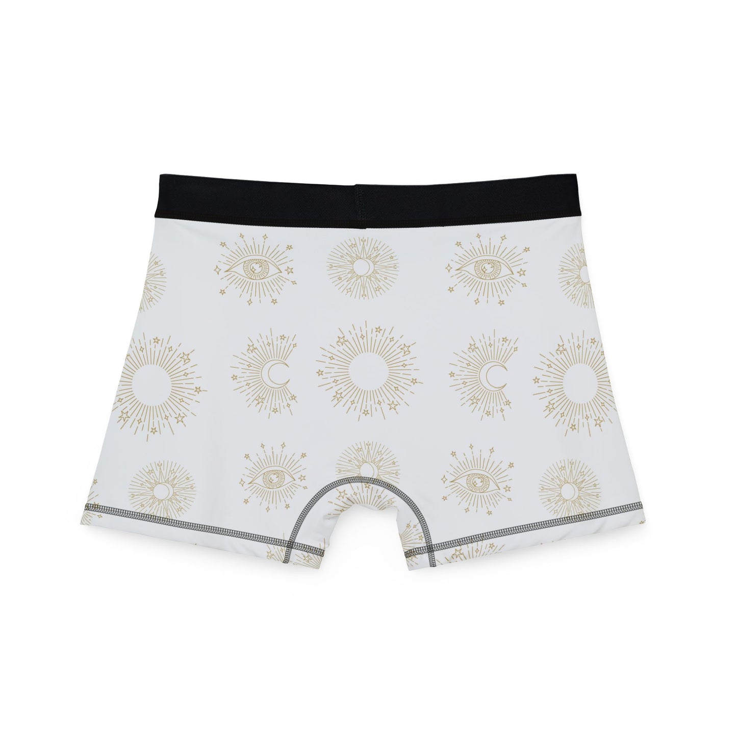 Celestial Polyamory Men’s Boxer Briefs – Astrology & Cosmic Underwear | ENM, Non-Monogamy & Pride-Friendly Intimates