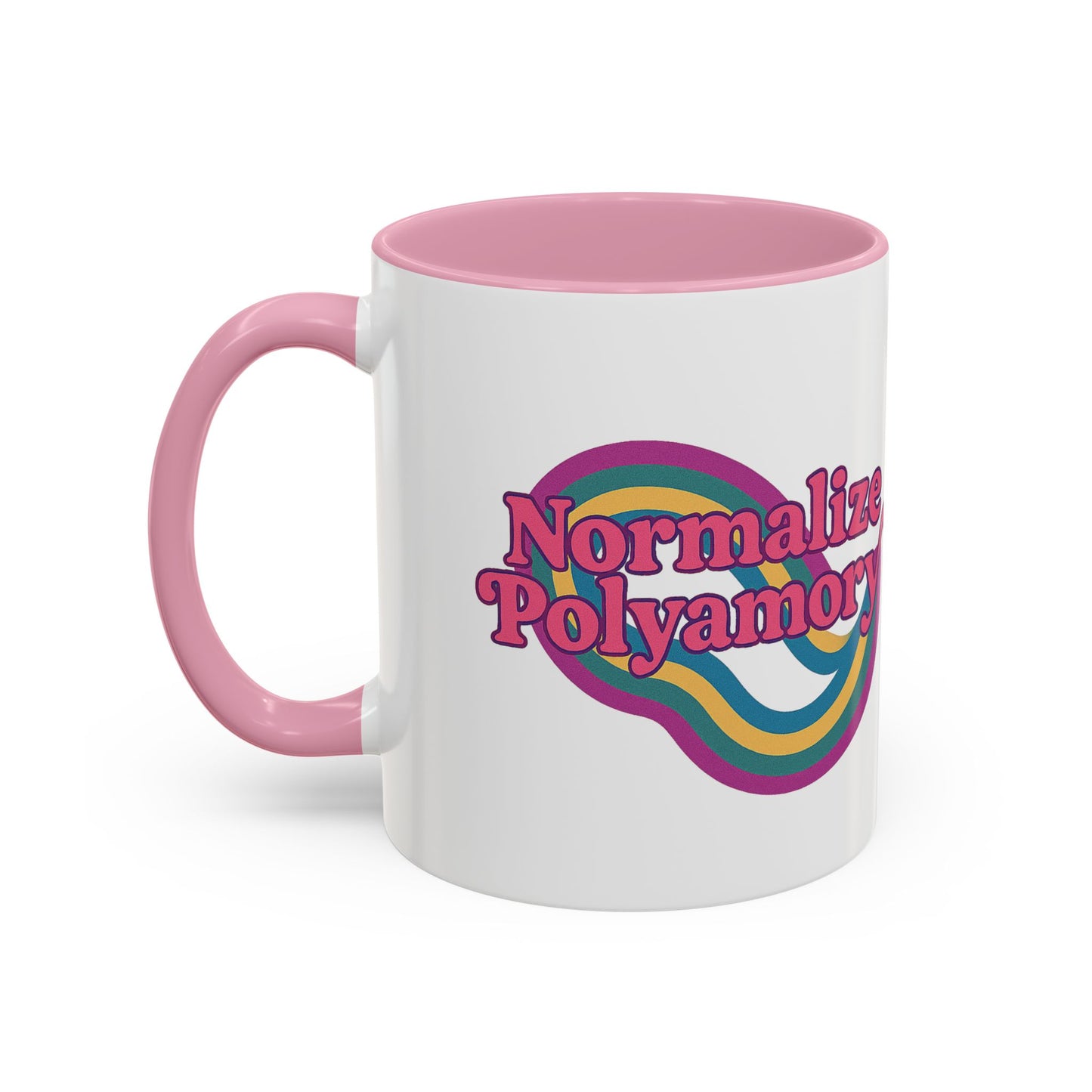 Pink Retro Normalize Polyamory Polyamorous Sister Wives Mug, Unique Personalized Gifts for Family and Friends, Fun Coffee Tea Cup, Home Décor, Celebration [...]