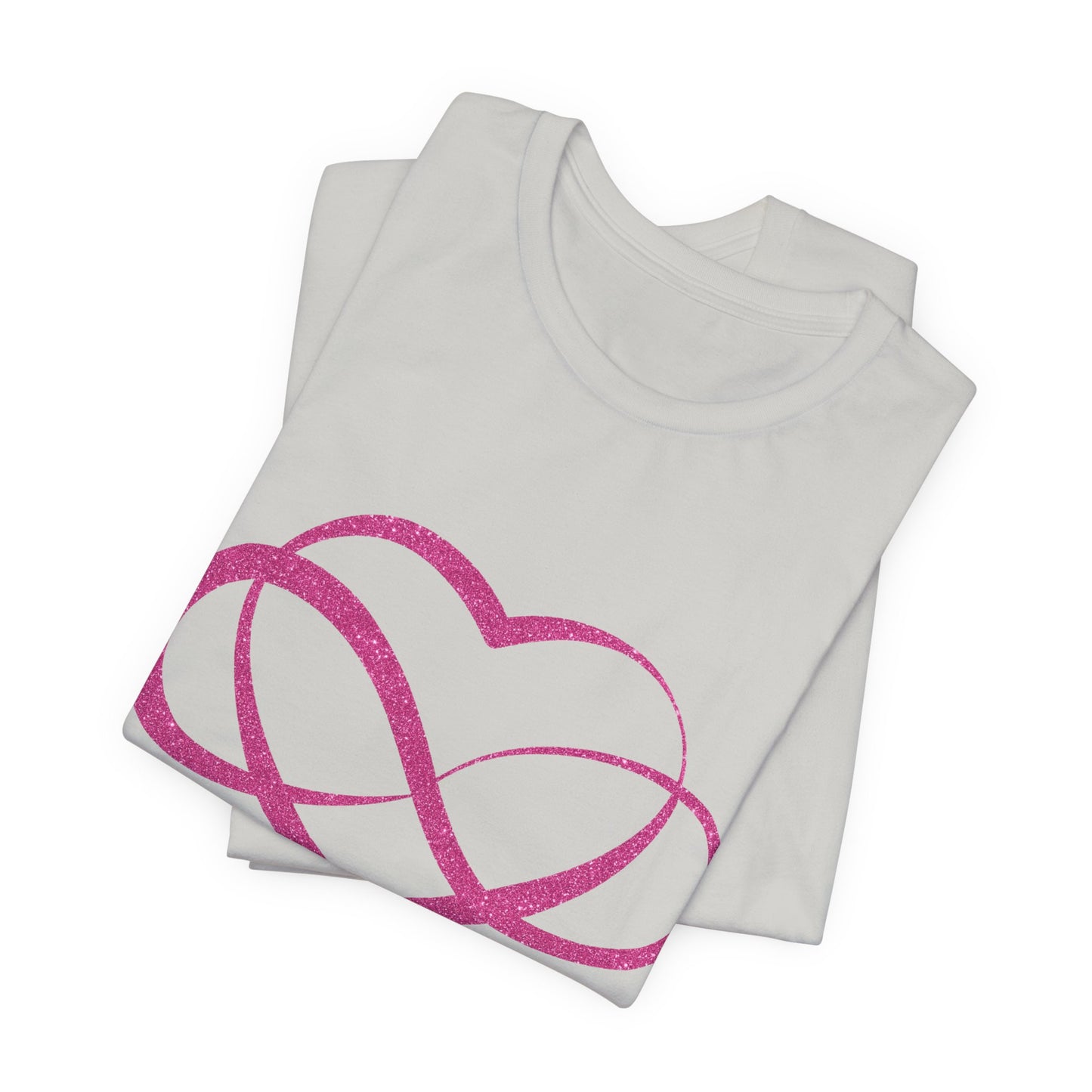 Polyamory Heart T-Shirt – Ethical Non-Monogamy Unisex Tee | Pink Poly Pride & Inclusive Love Shirt
