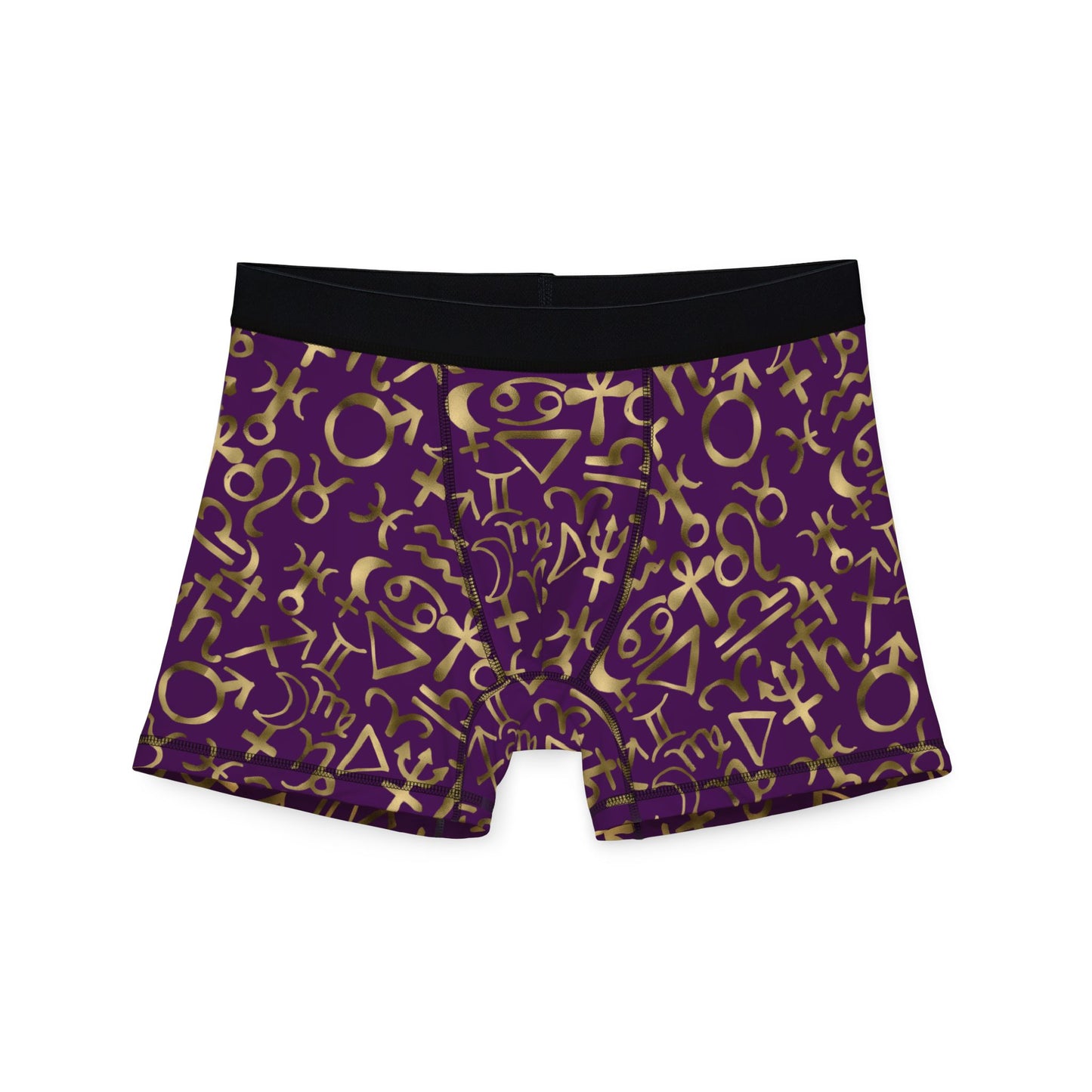Celestial Polyamory Men’s Boxer Briefs – Astrology & Cosmic Underwear | ENM, Non-Monogamy & Pride-Friendly Intimates