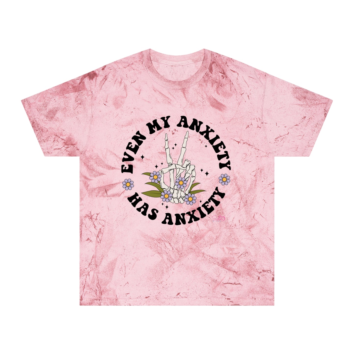 Even My Anxiety Has Anxiety T-Shirt – Funny Mental Health Shirt | Anxiety Humor Tee | Self Care Graphic Unisex Top