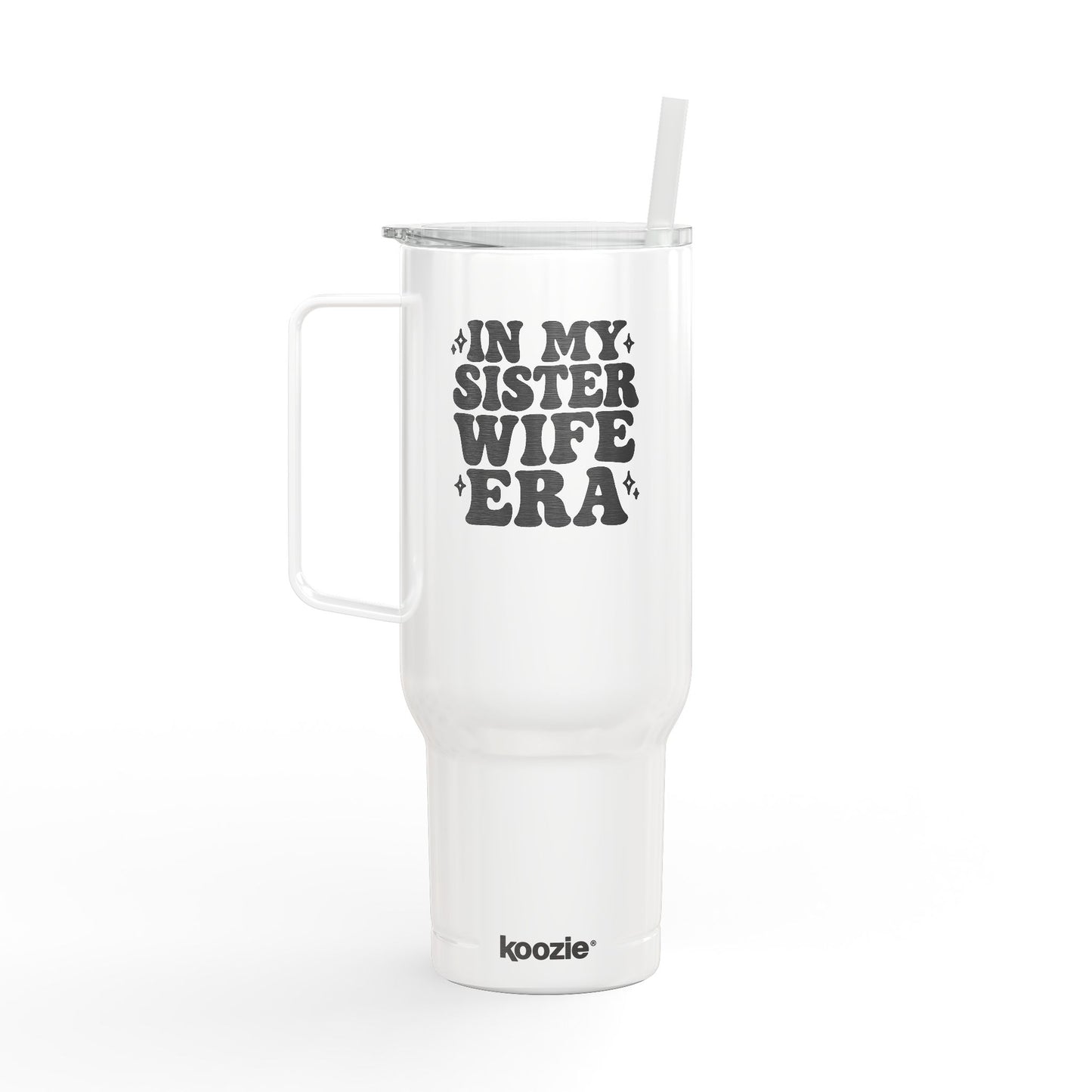 In my Sisterwife Era Insulated Tumbler with Lid, 40oz - Perfect for Hydration Lovers, Engraved Custom Gift for Any Occasion, Travel Mug, Sports Drink [...]