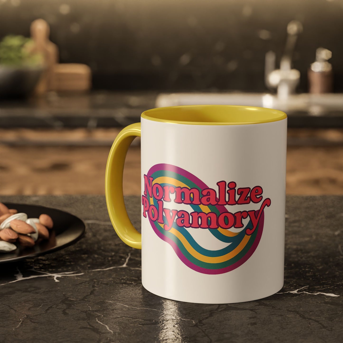 Pink Retro Normalize Polyamory Polyamorous Sister Wives Mug, Unique Personalized Gifts for Family and Friends, Fun Coffee Tea Cup, Home Décor, Celebration [...]