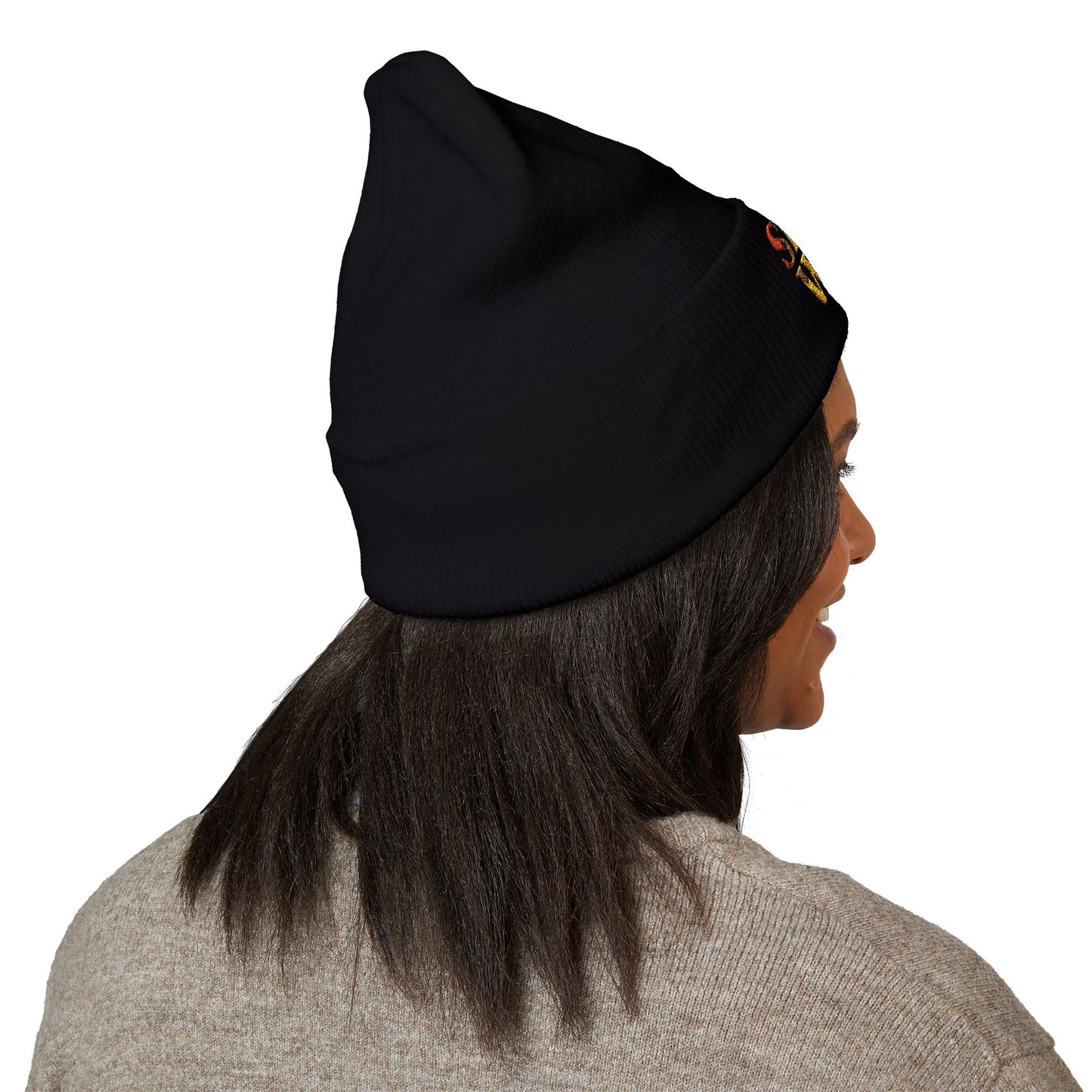 Embroidered Sister Wife Beanie || Cozy Winter Hat || Perfect Gift for Her || Unique Birthday Present || Warm Knit Cap