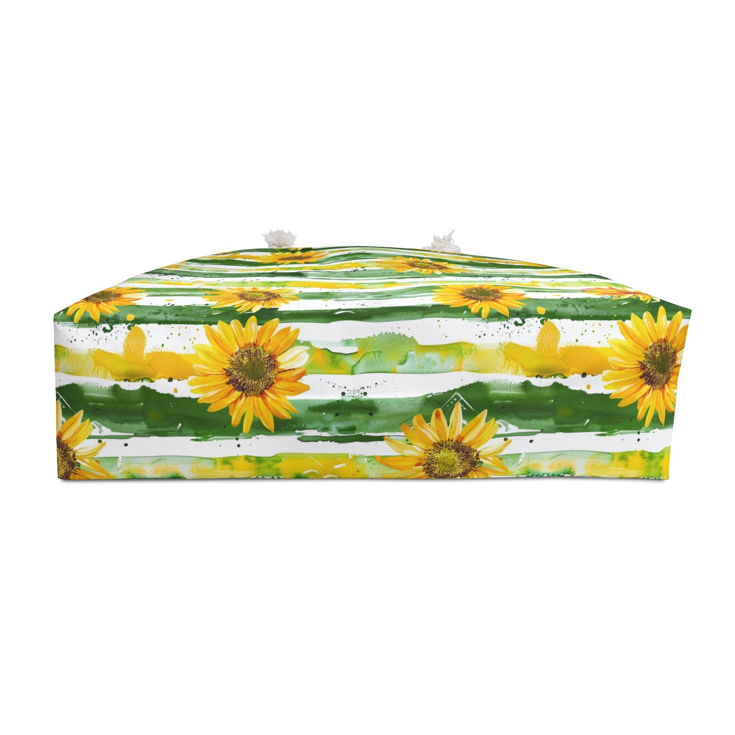 Sunflower Weekender Bag – Floral Travel Tote, Large Sunflower Overnight Bag, Cottagecore Farmhouse Carryall, Beach & Weekend Getaway Bag