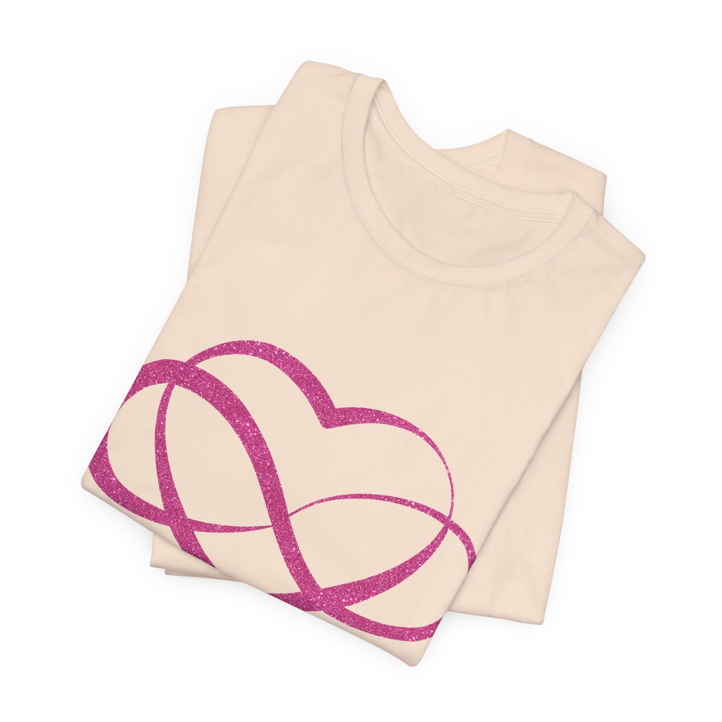Polyamory Heart T-Shirt – Ethical Non-Monogamy Unisex Tee | Pink Poly Pride & Inclusive Love Shirt